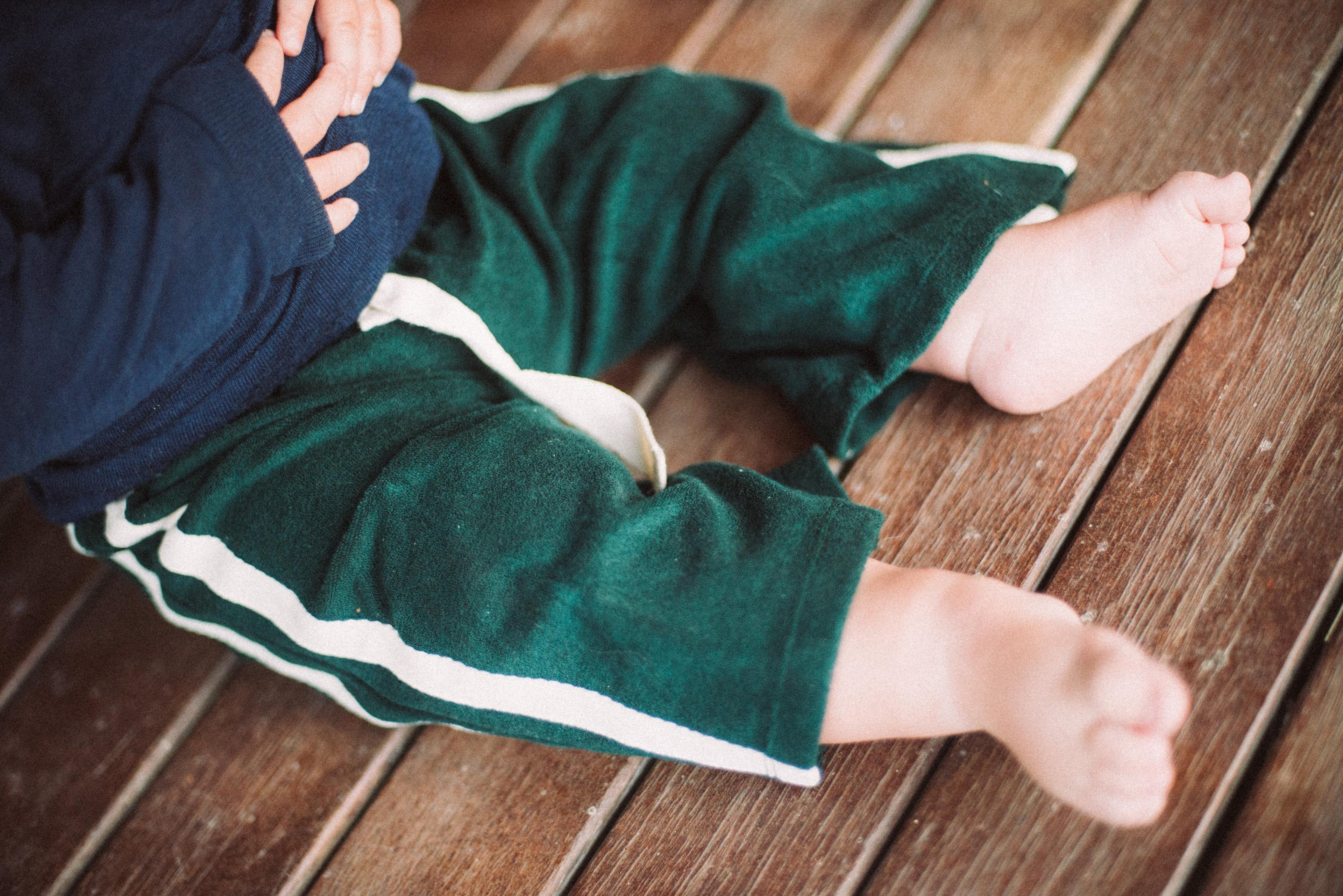 Mini Terry Pant in Forrest - Atmosea