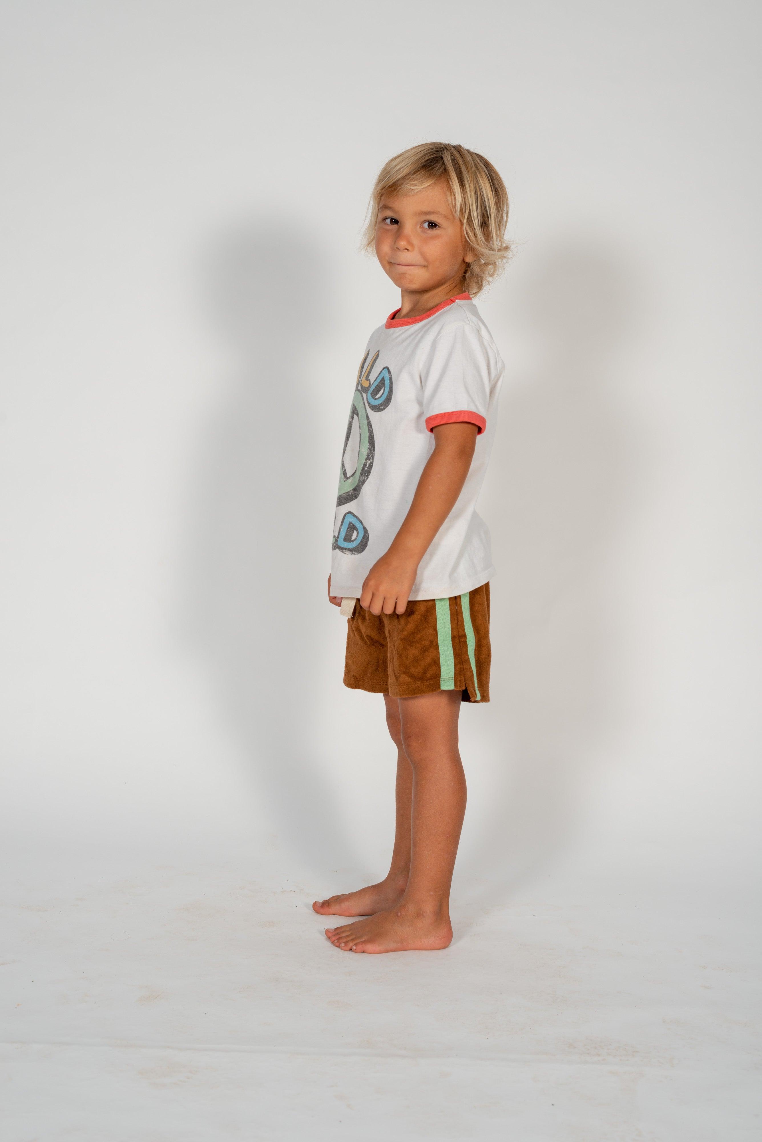 Side view of shorts