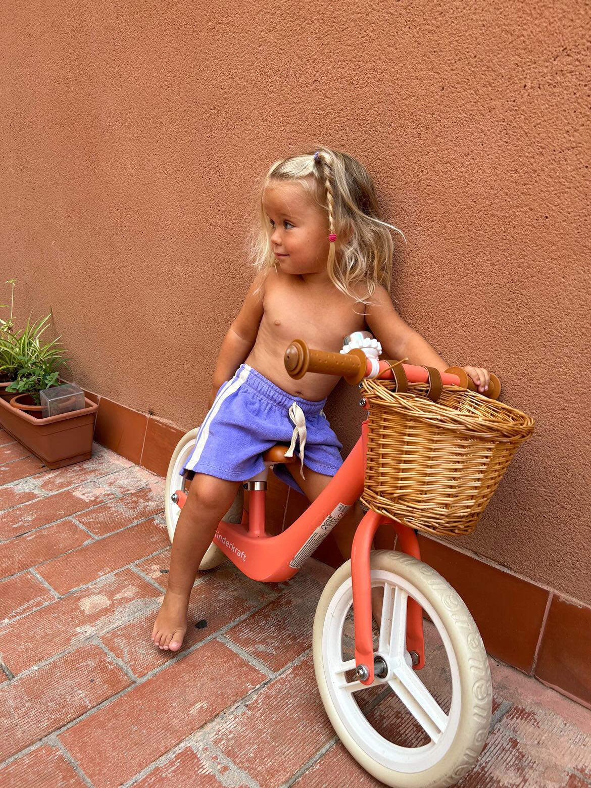 Mini Terry Towelling Shorts in Lavender - Atmosea
