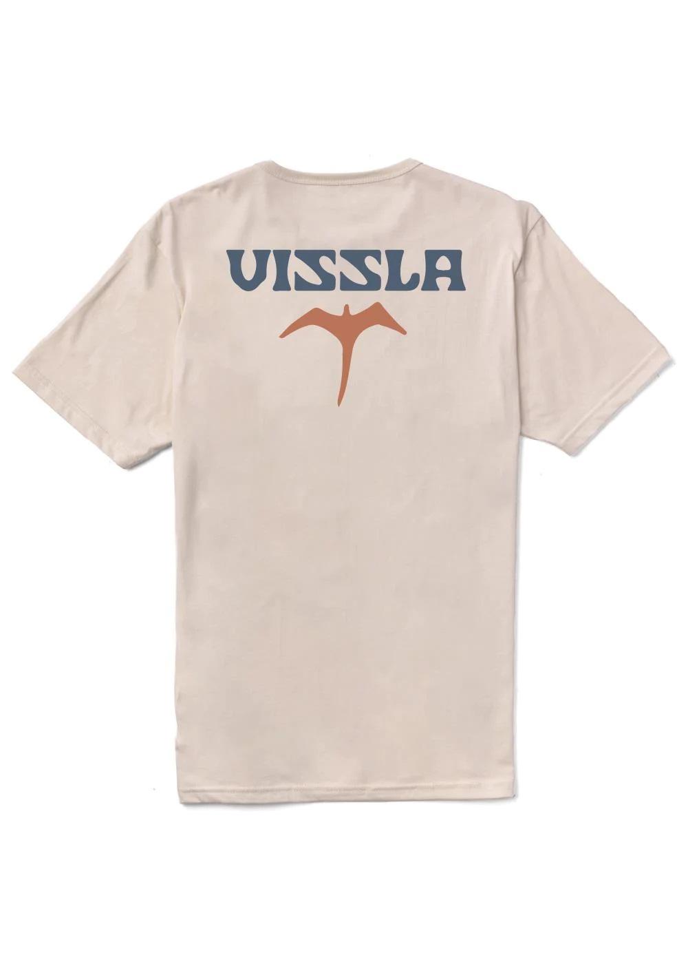 Miyashiro I'iwi Bird Ss Organic Pkt Tee - Bone