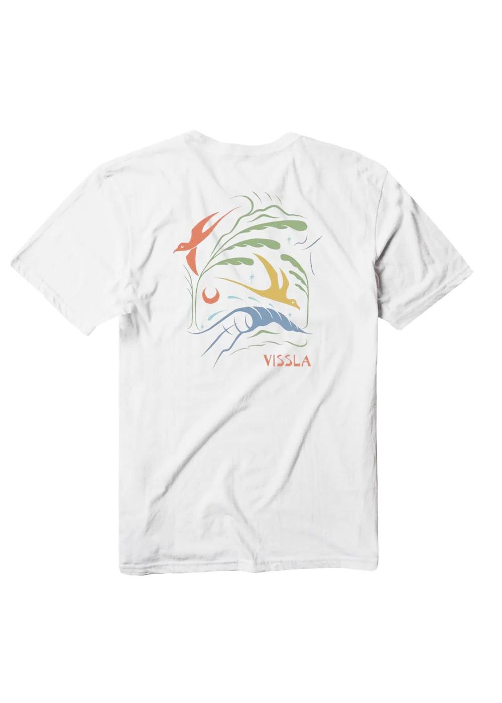 Miyashiro Swell Seekers Ss Organic Tee - White