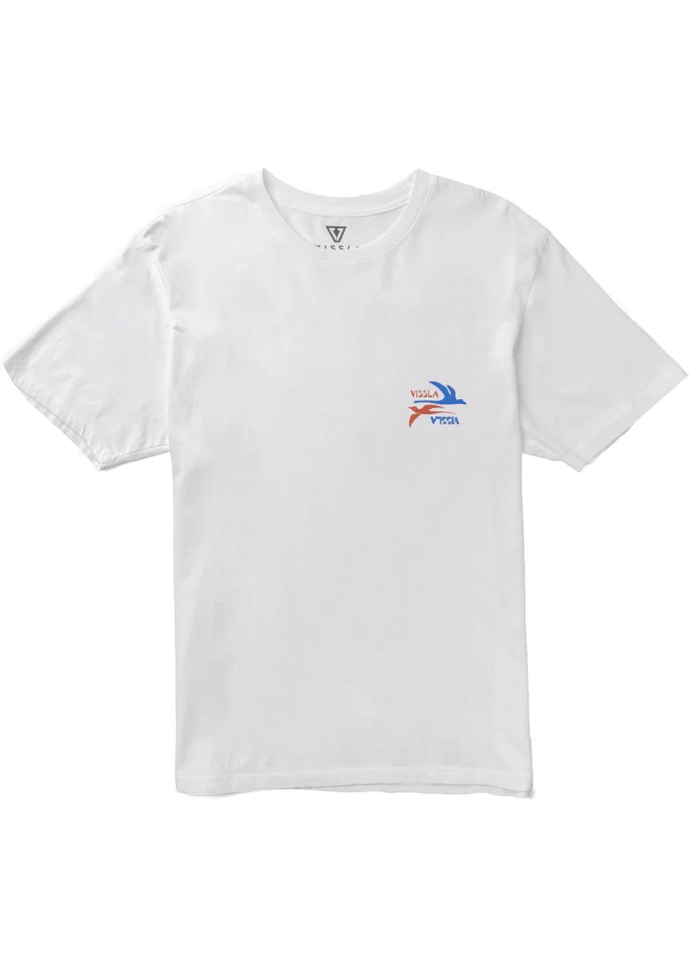 Miyashiro Swell Seekers Ss Organic Tee - White