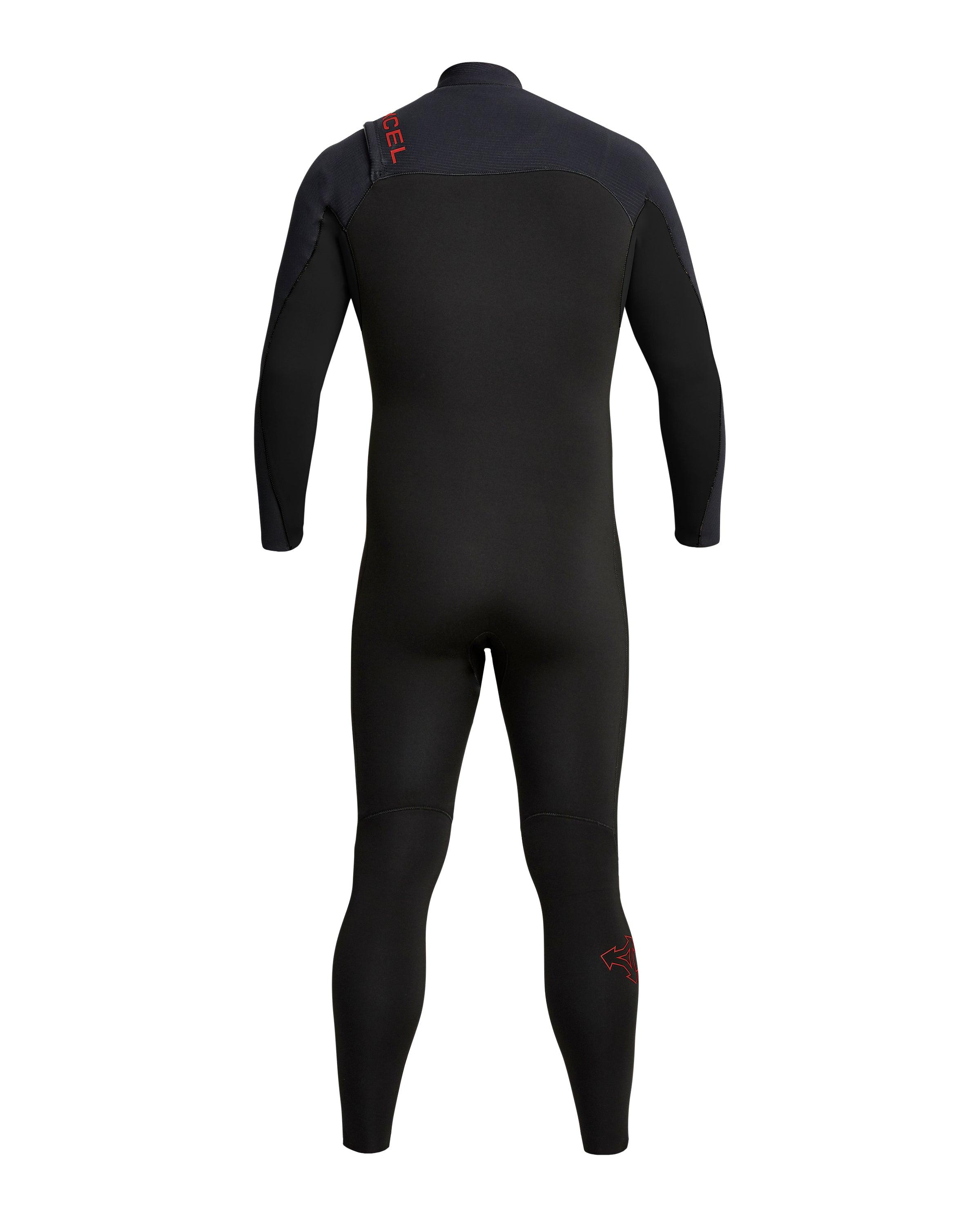 MENS PHOENIX 3/2MM STEAMER WETSUIT BLACK