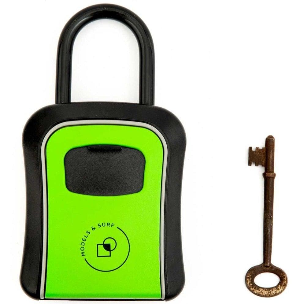 Models & Surf Surf padLock Green front