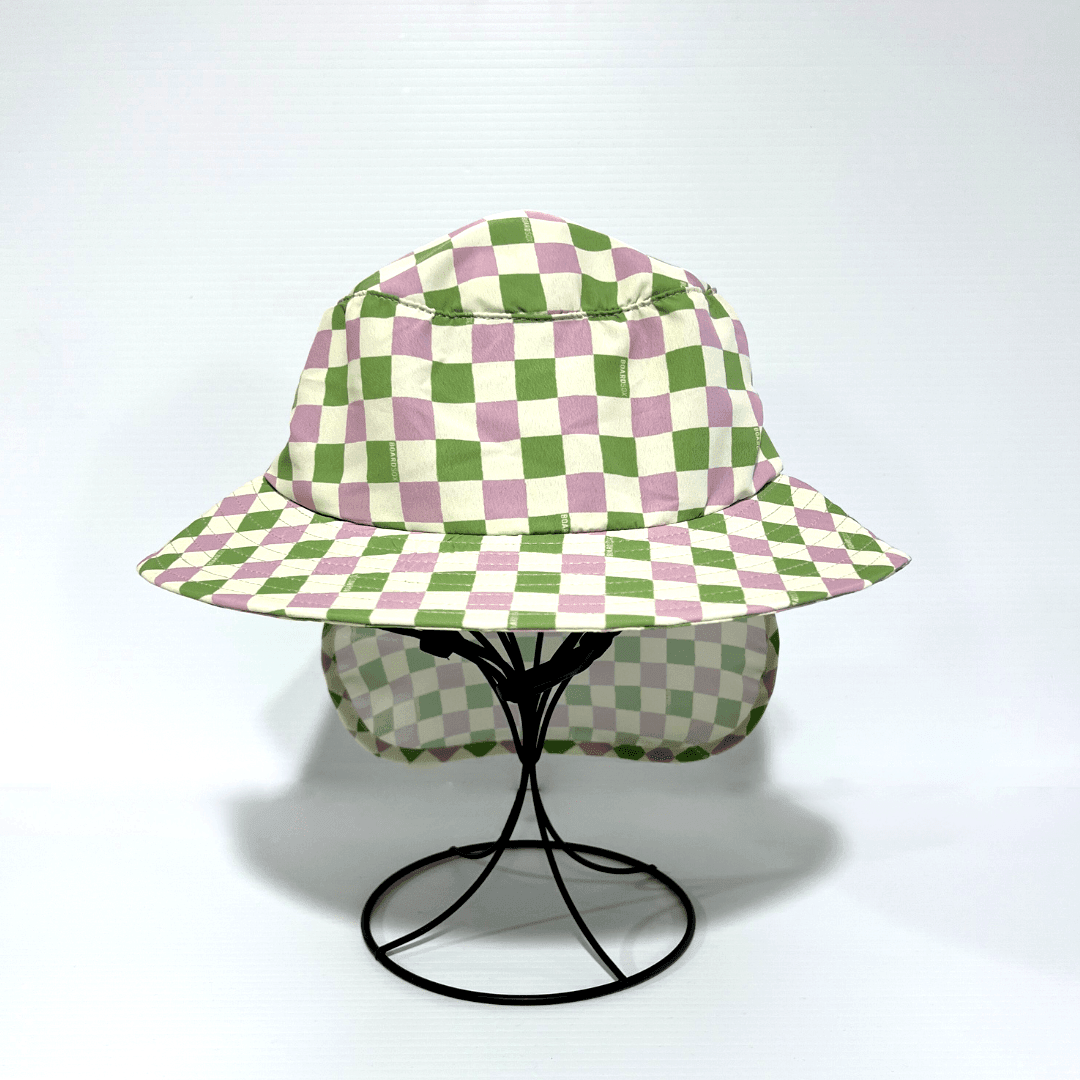 Front view of the surf hat