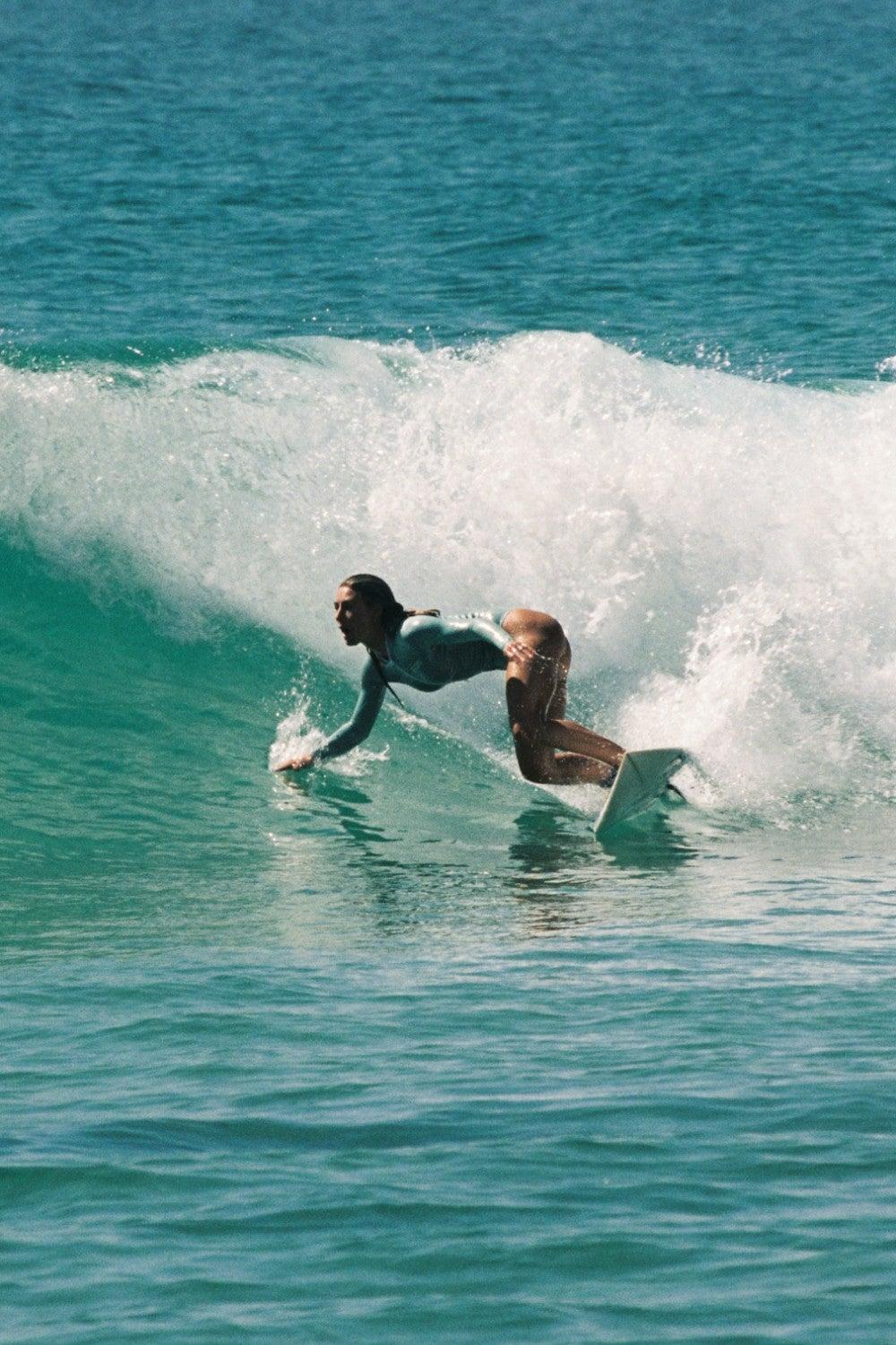 Nikki van Dijk Springsuit - Aquamarine Gradient - WALLIEN Australia