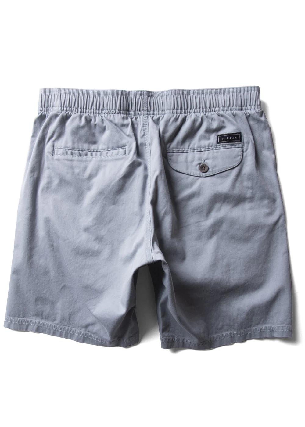 No See Ums Eco 18" Elastic Walkshort - Stone Blue