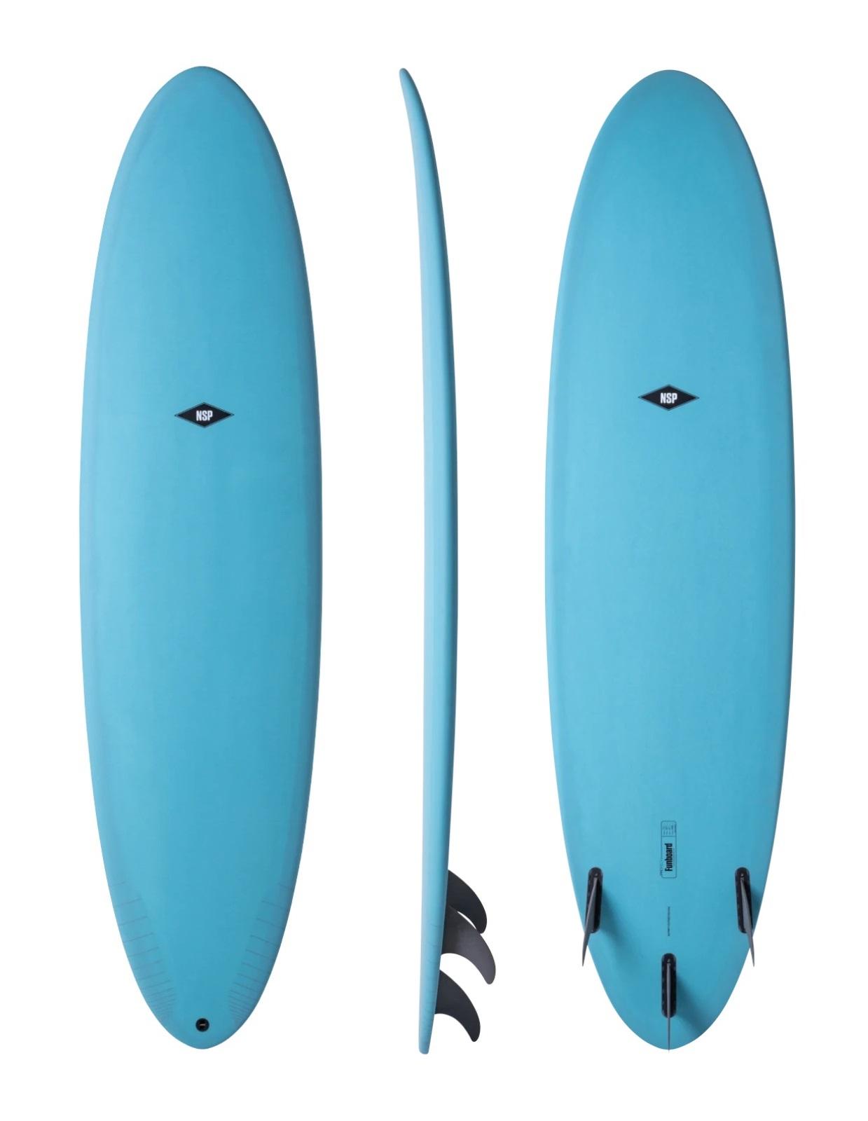 Funboard - Protech - Ocean Tint (NSP) - 7' 2" x 21 1/2" x 2 3/4" x 49L - Futures 1