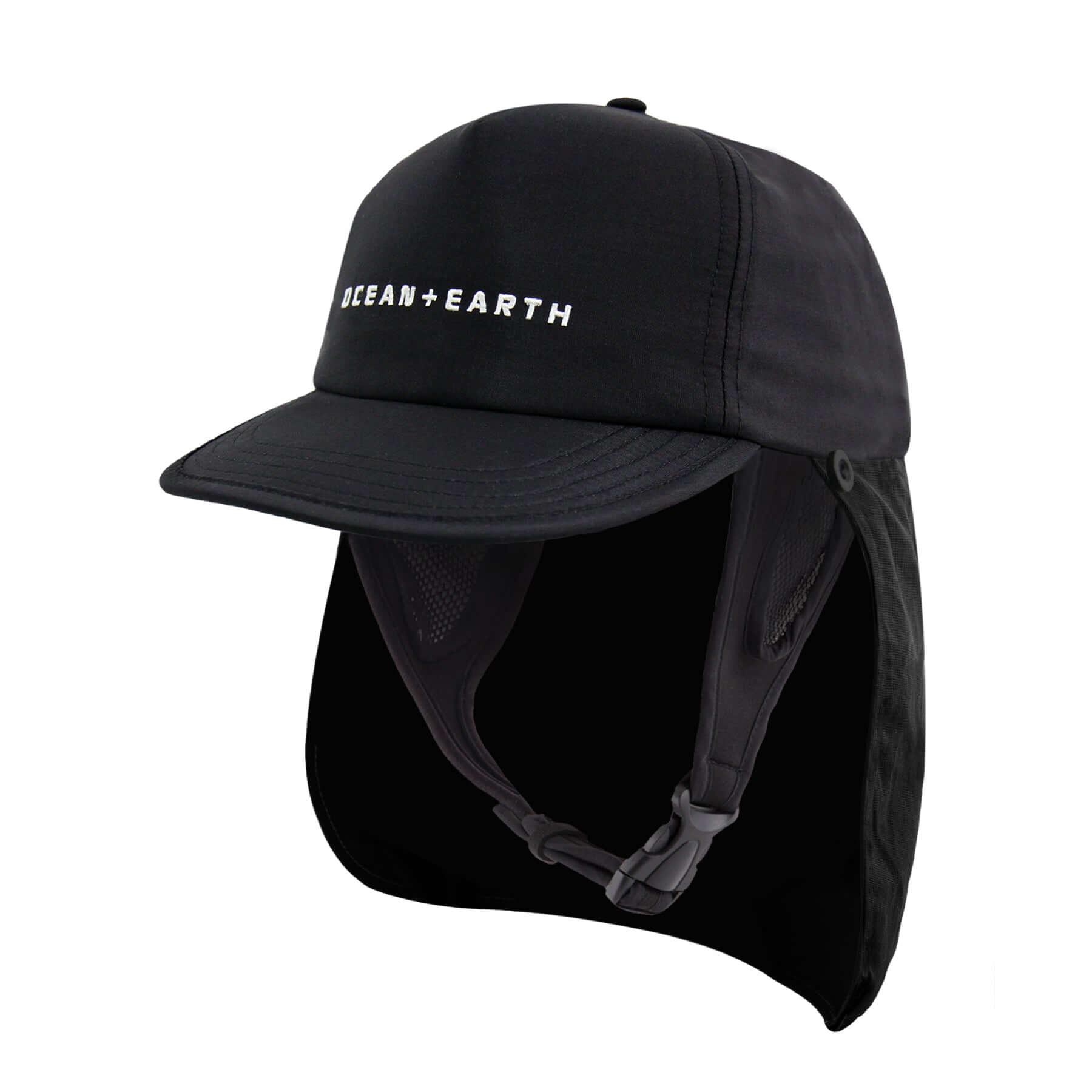 Ocean and Earth Bingin Strap Back Surf Cap - Black