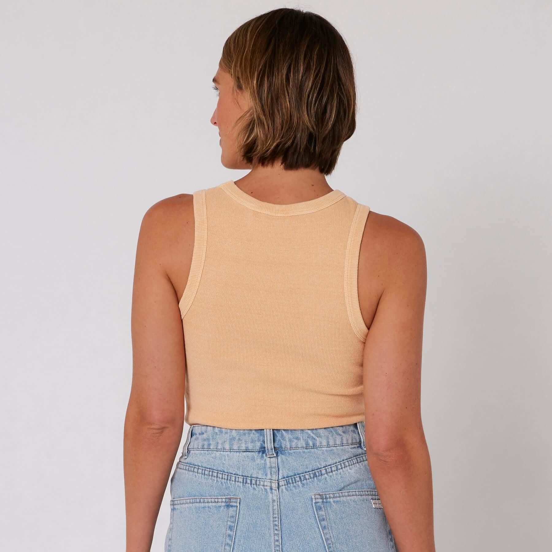 Rib Tank - Peach Fuzz