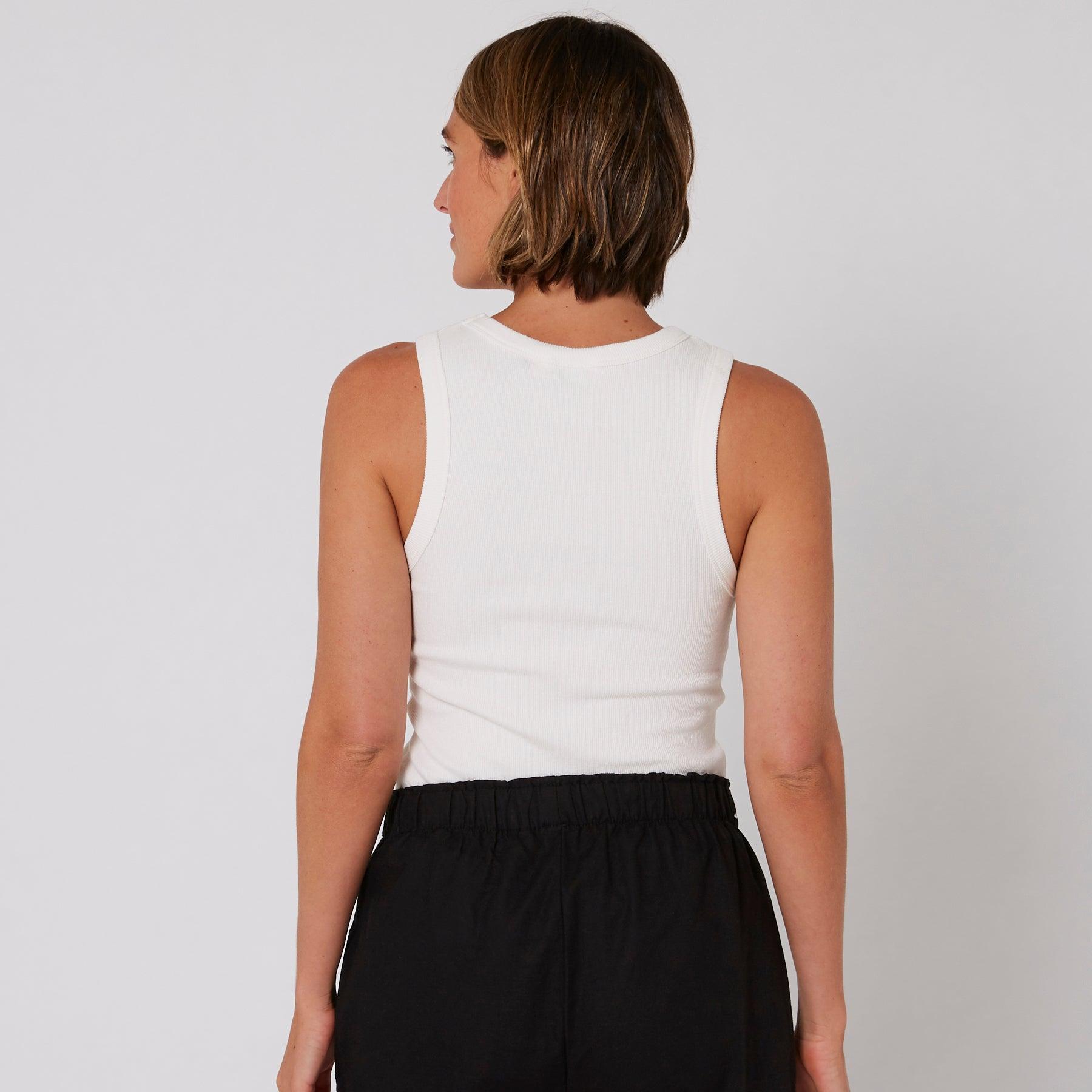 Rib Tank - White