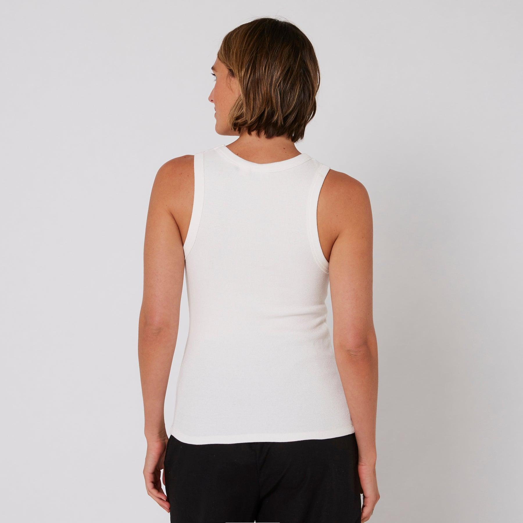 Rib Tank - White