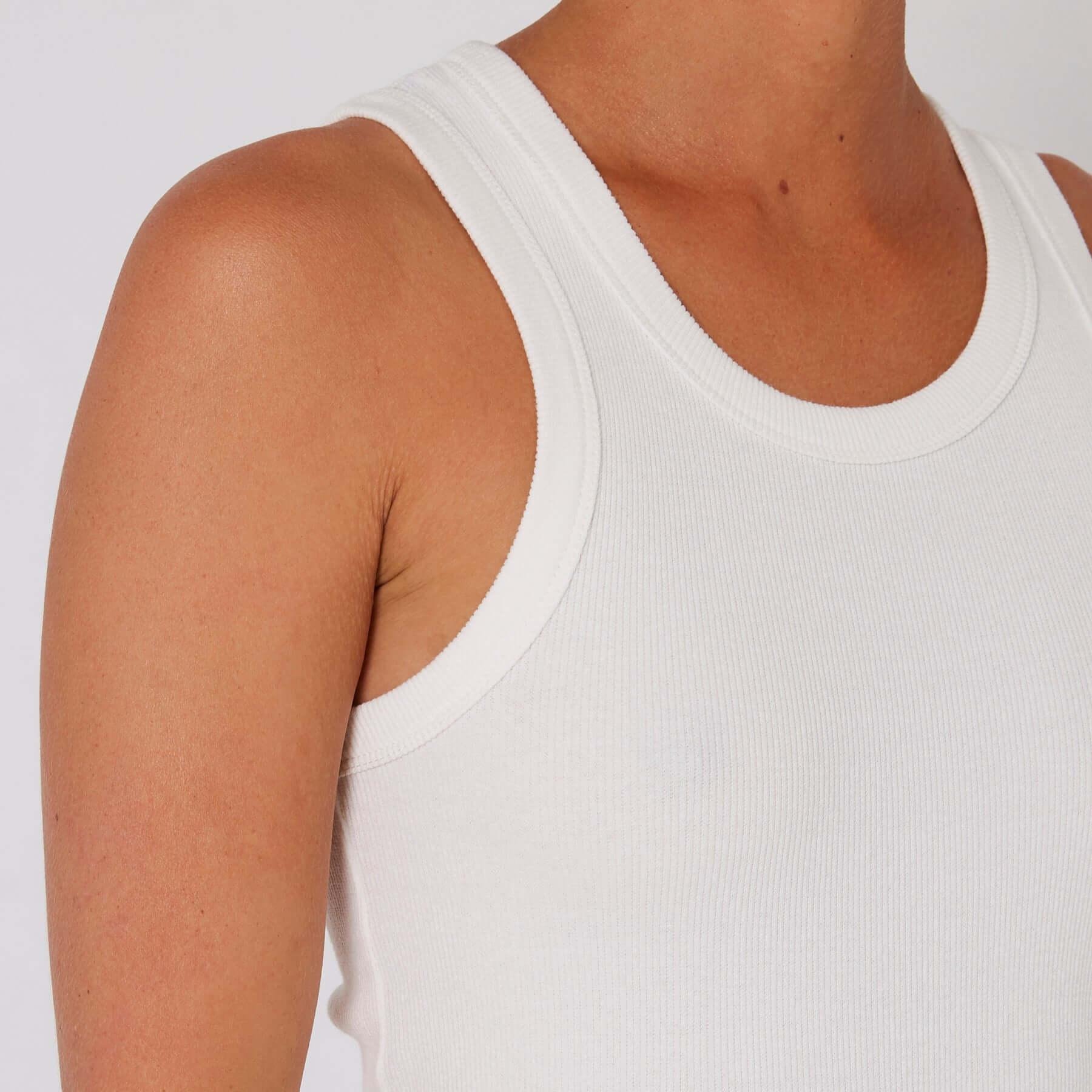 Rib Tank - White