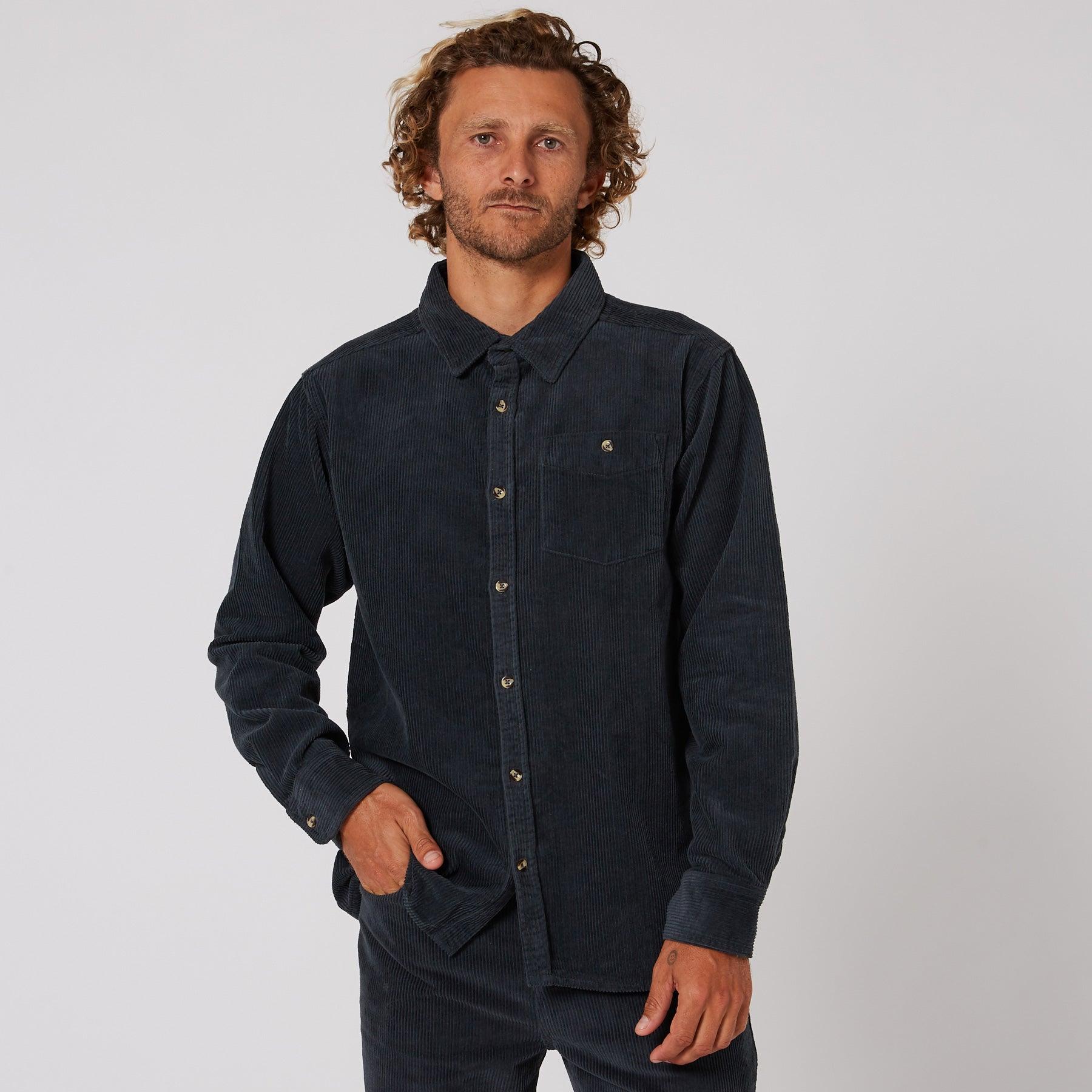 Ocean and Earth Sands Overshirt - Midnight