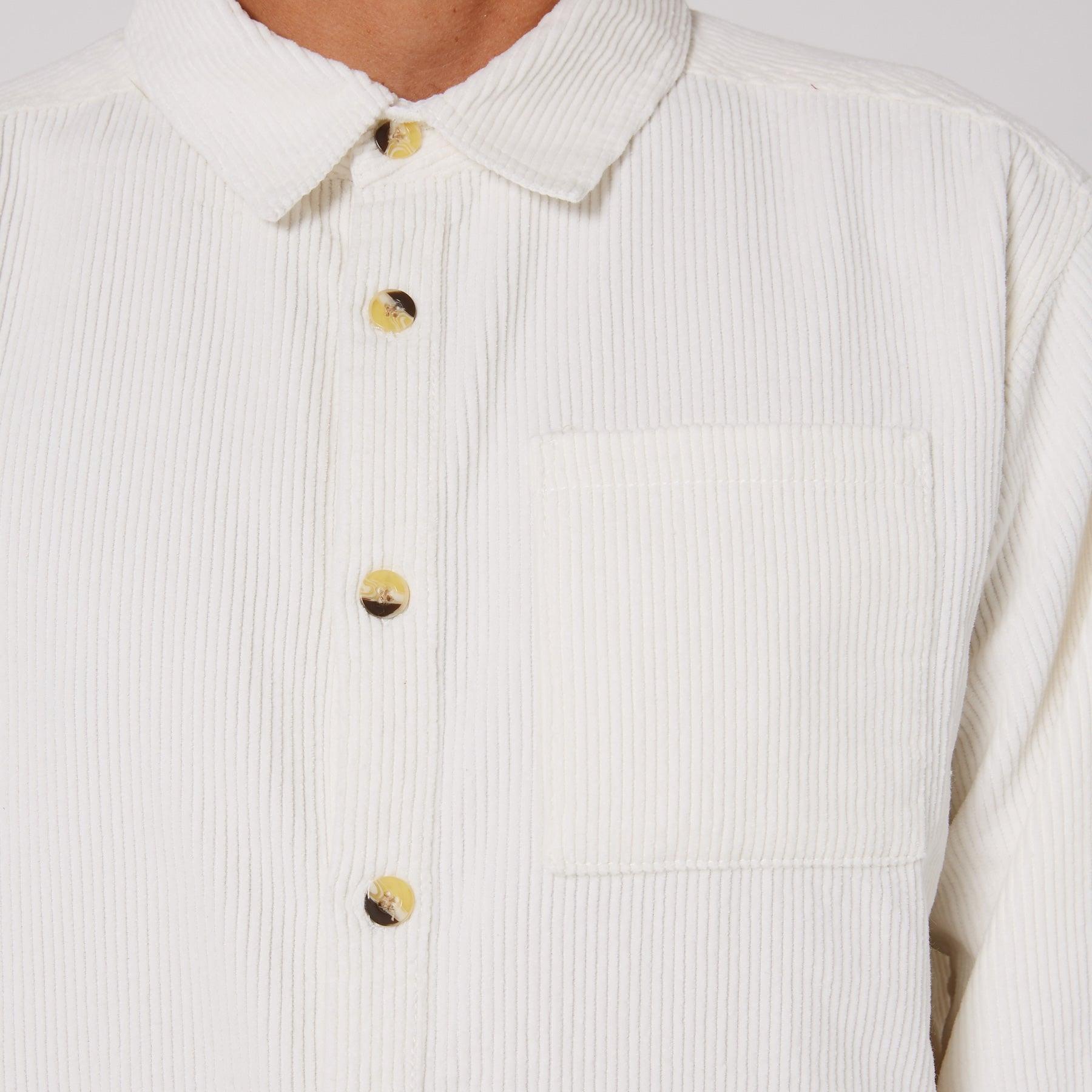 Ocean and Earth Sands Overshirt - Off White
