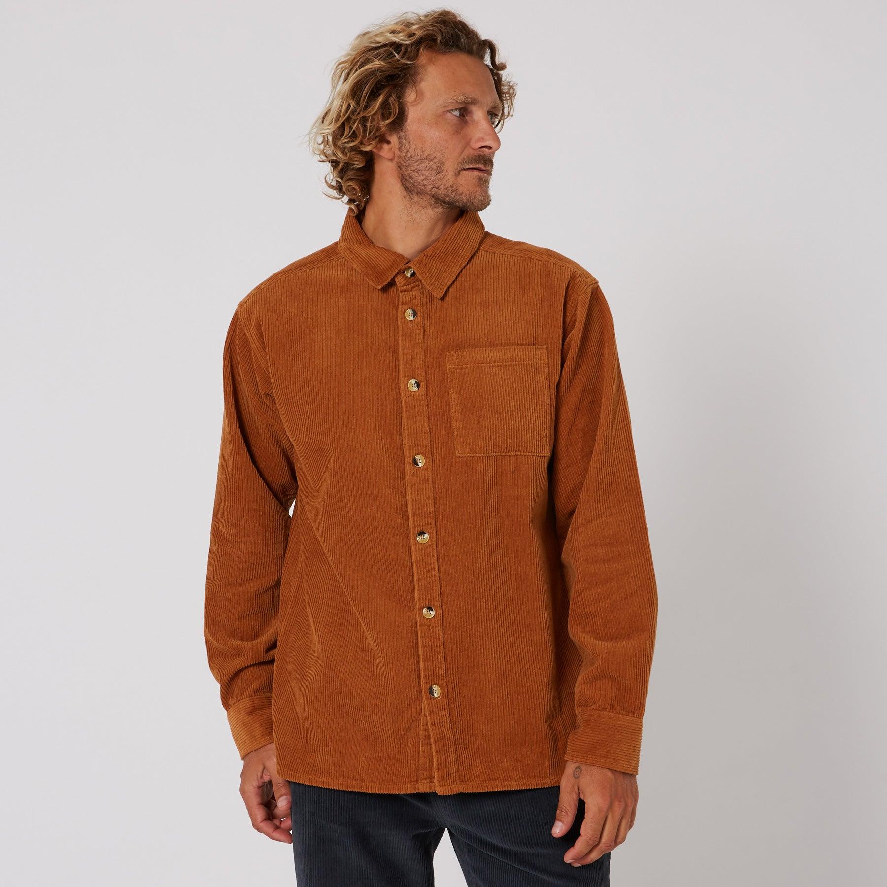 Sands Overshirt - Tobacco