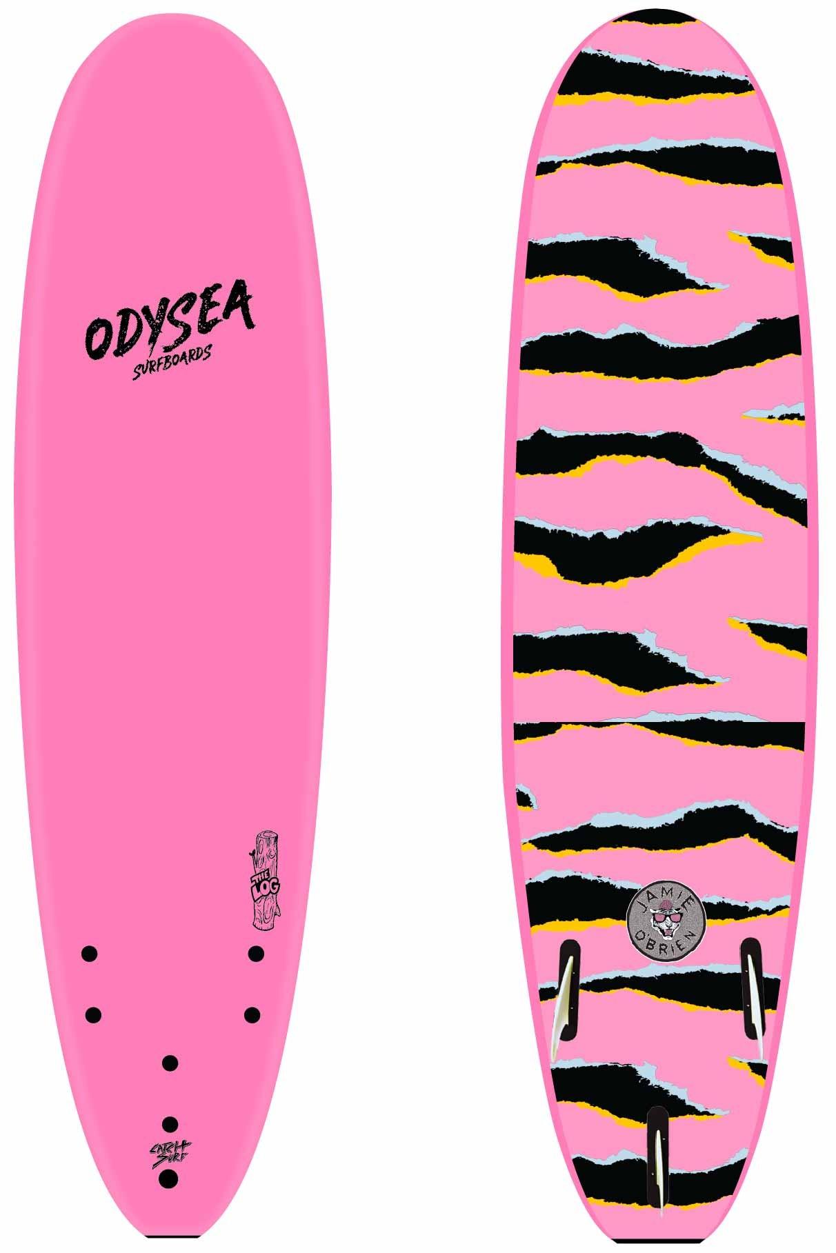 Catch Surf Odysea 8' 0 Log - Jamie O'Brien - Hot Pink