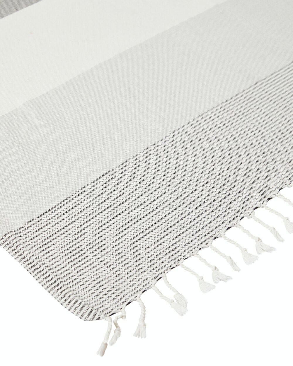 Johnny Turkish Towel - Natural Grey