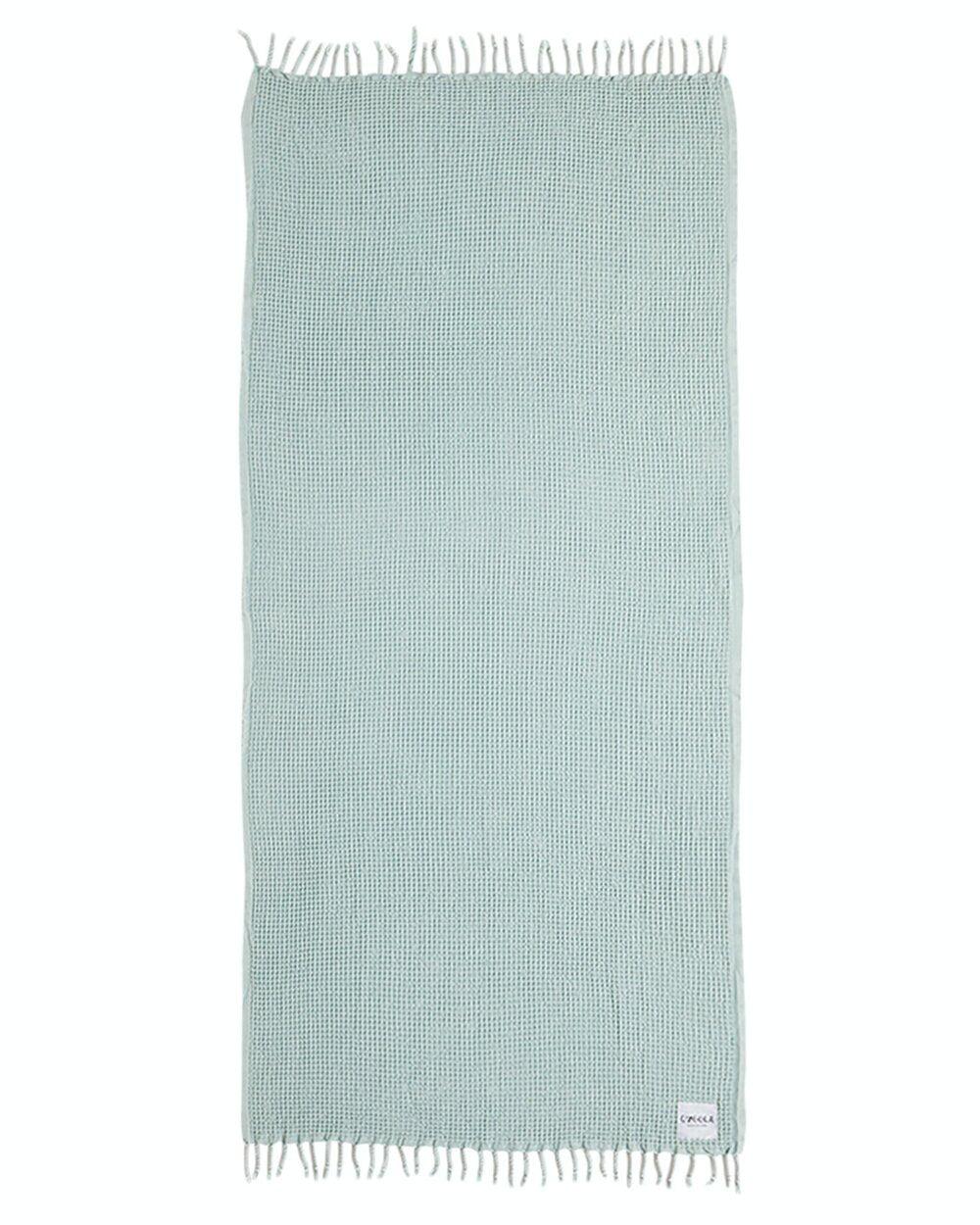 OZoola Waffle Beach Towel - Mint
