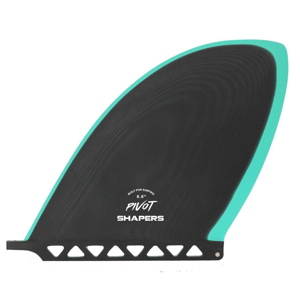 8.8" Pivot D-Fin - Black Mint