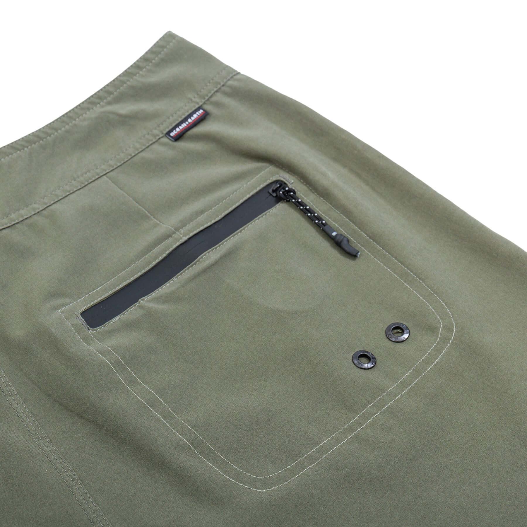 Priority 19" Boardshort - Olive