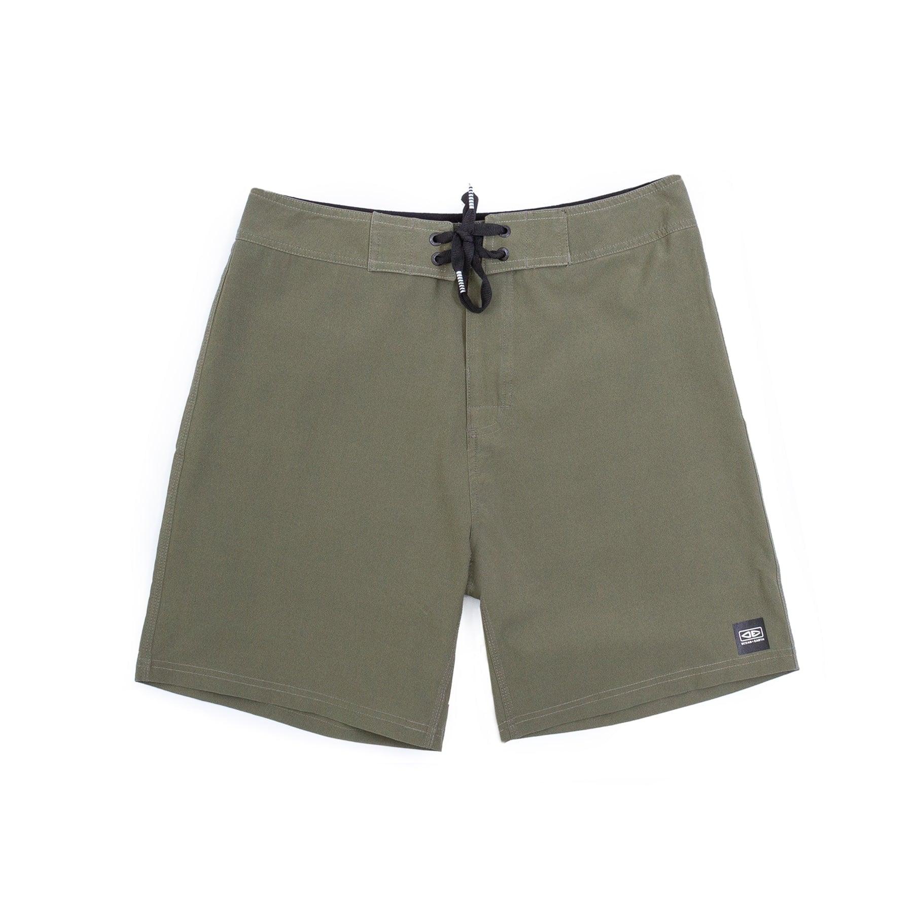 Priority 19" Boardshort - Olive