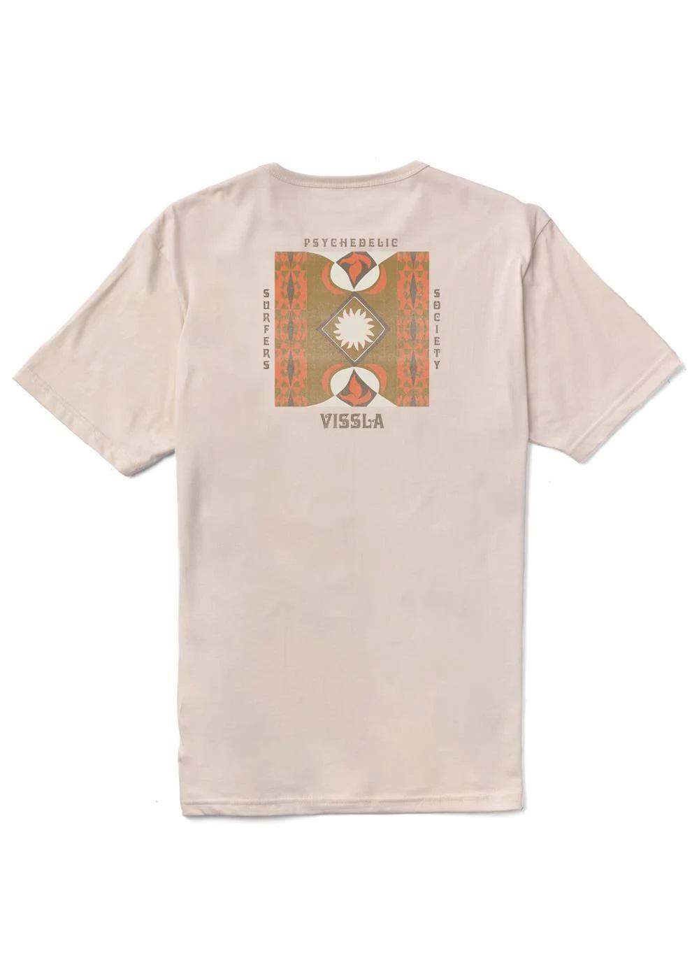 Psycho Surf Ss Organic Tee - Bone