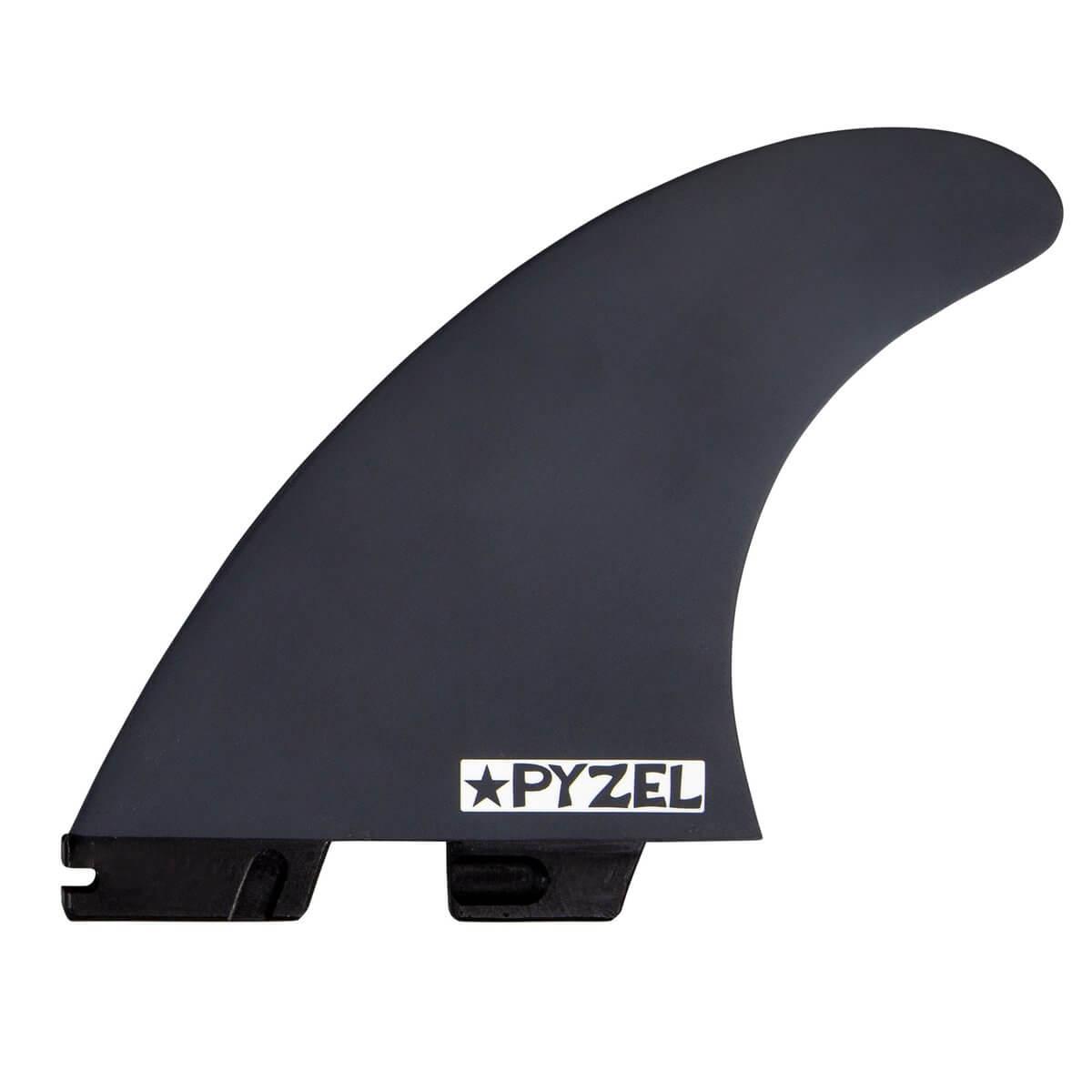 FCS II Pyzel PC Tri Fins-Black/White-L 2