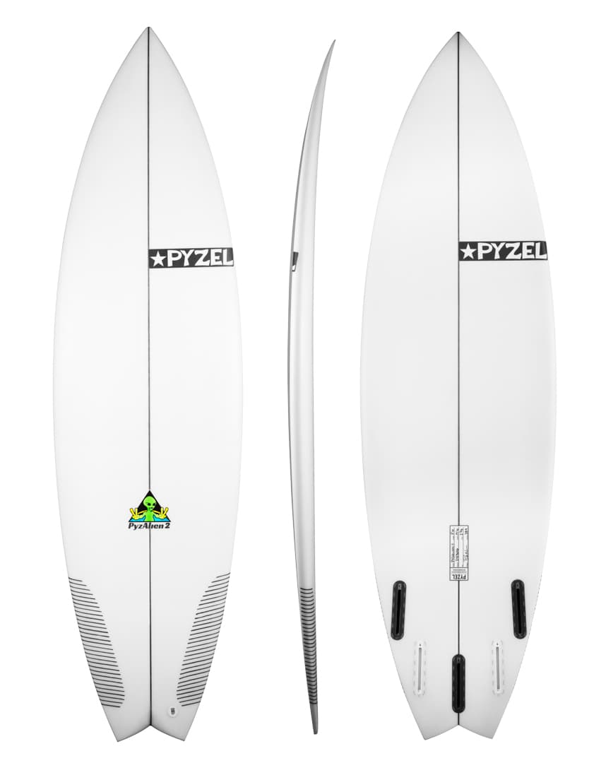PyzAlien 2 (Pyzel) - 5' 9" x 19 " x 2 5/16" x 27.3L - FCS II