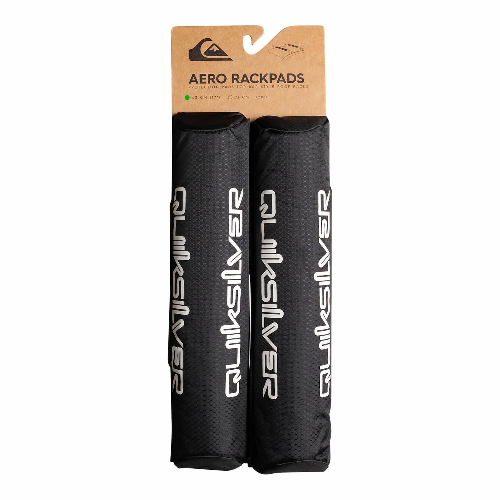 Quiksilver Aero Roof Rack Pads - Single Black in packaging