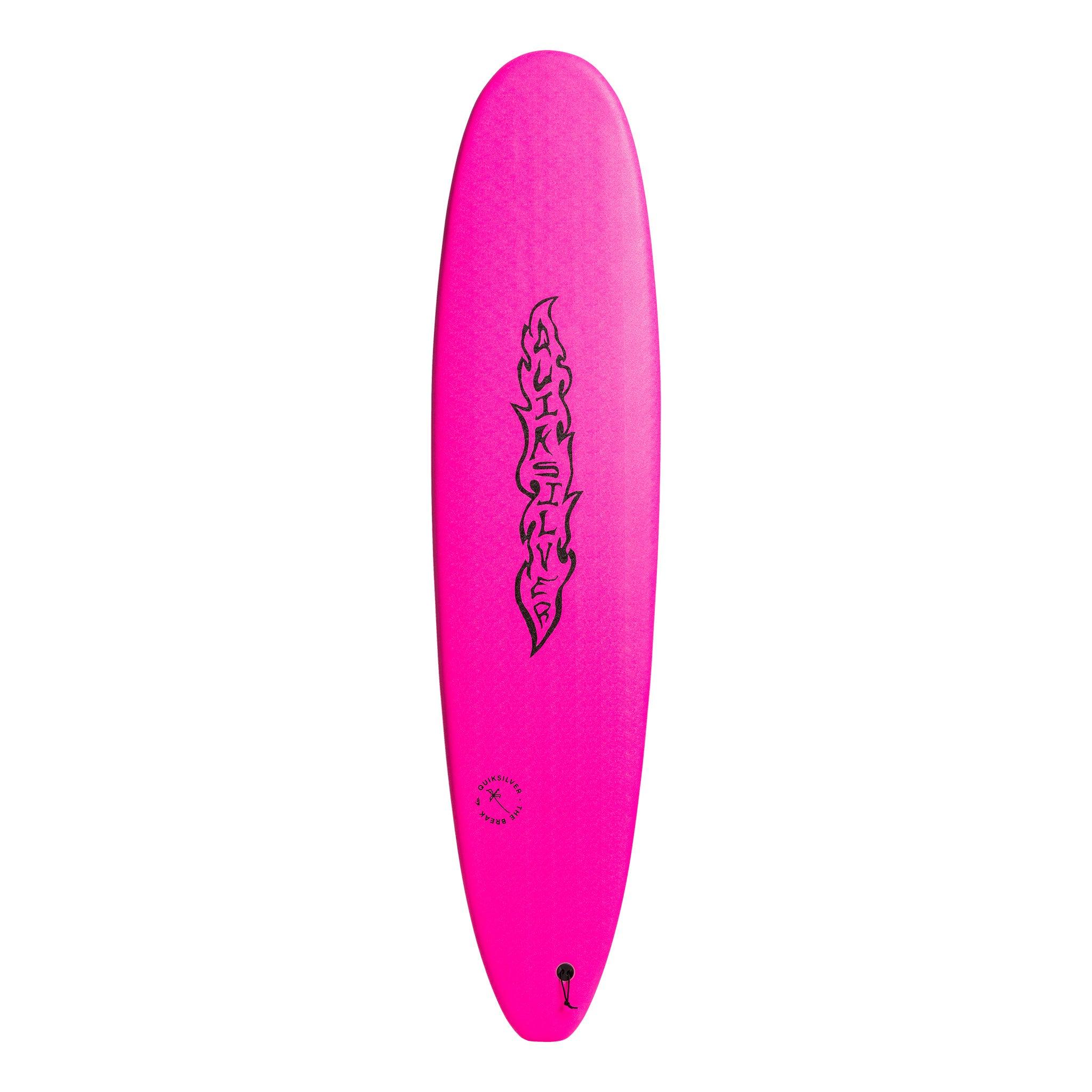Quiksilver Break Softboard Pink top deck