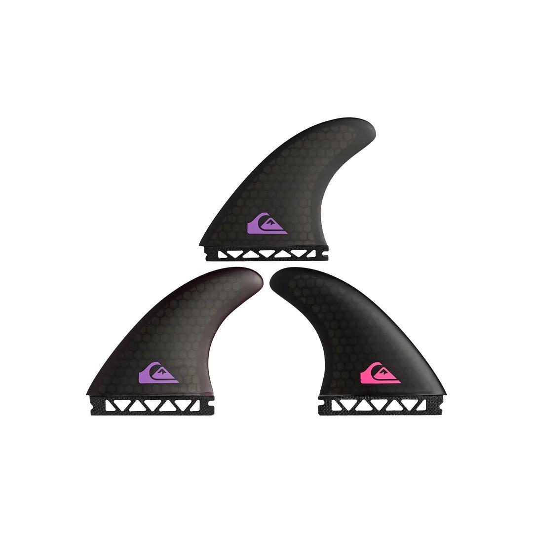 Quiksilver Pro-Hex Fins - Black Futures