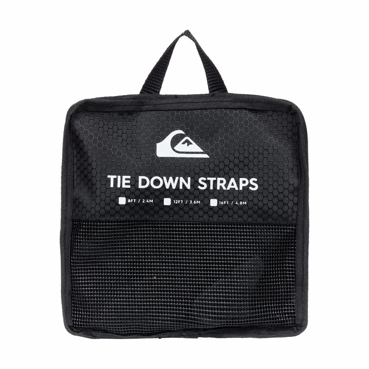 Quiksilver Tie Down Straps - Black pouch bag