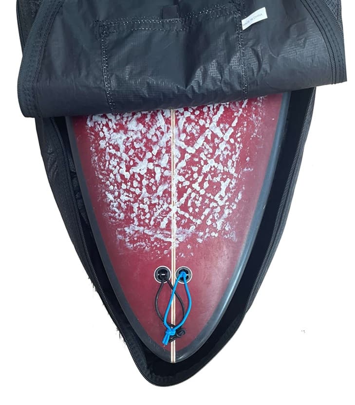 Transit Gun Big Wave Surfboard Boardbag - Black
