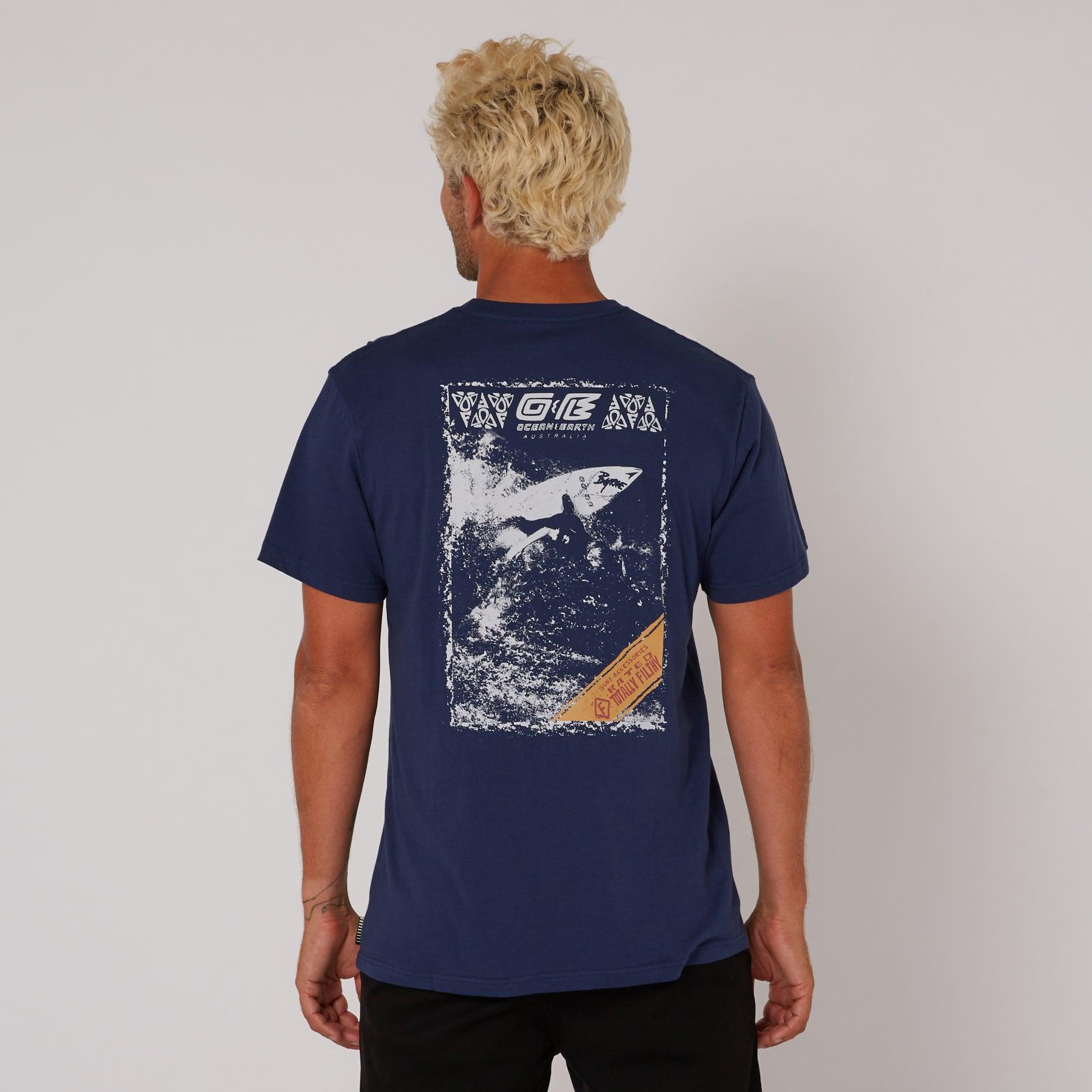 Rated F Tee - Navy