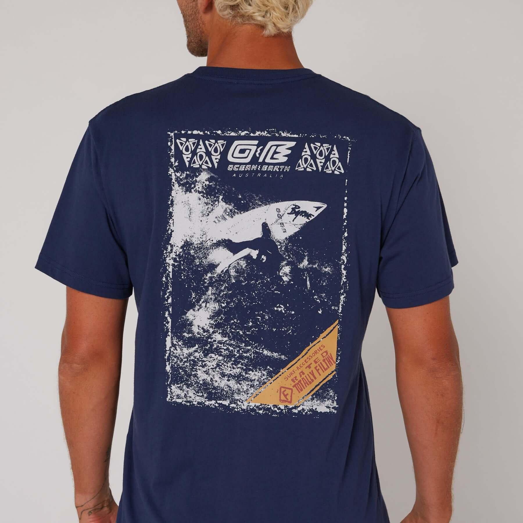 Rated F Tee - Navy