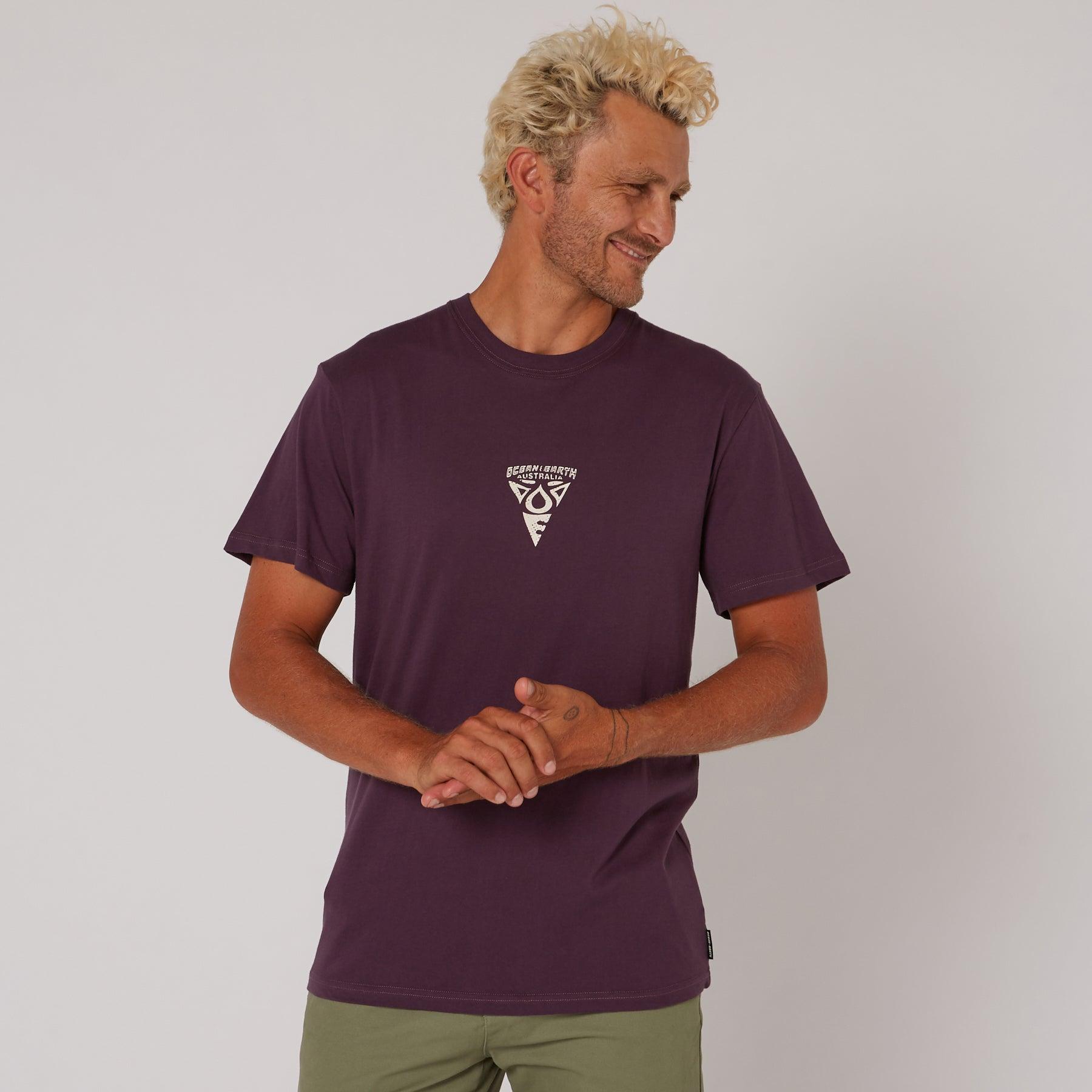 Rated F Tee - Plum
