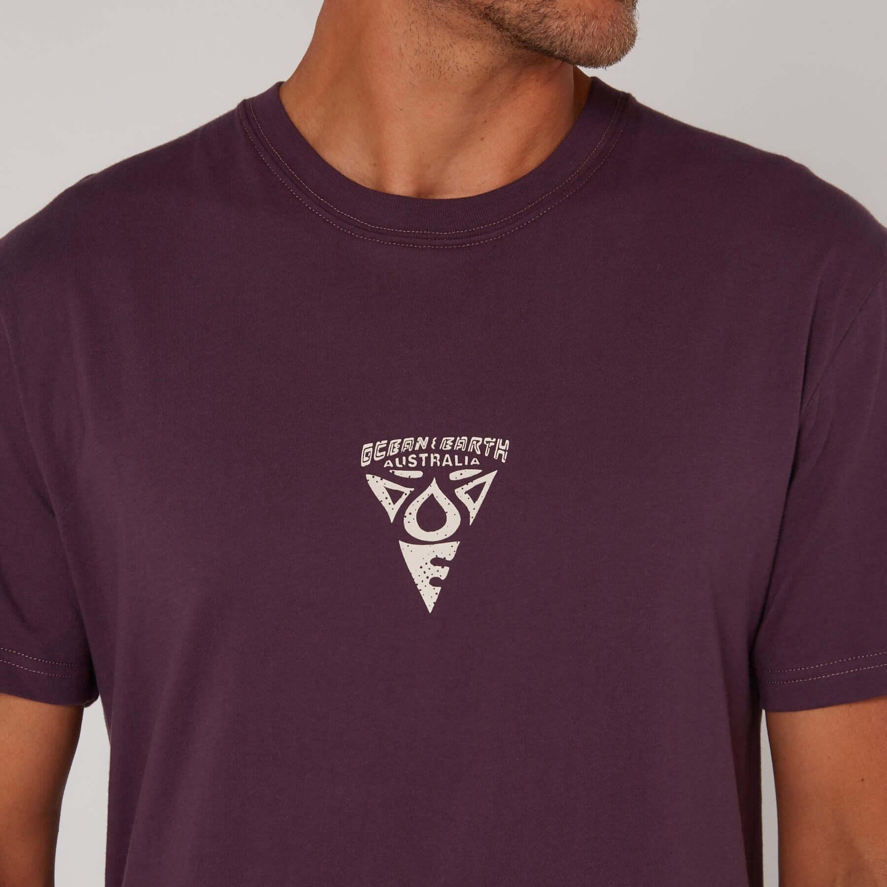 Rated F Tee - Plum