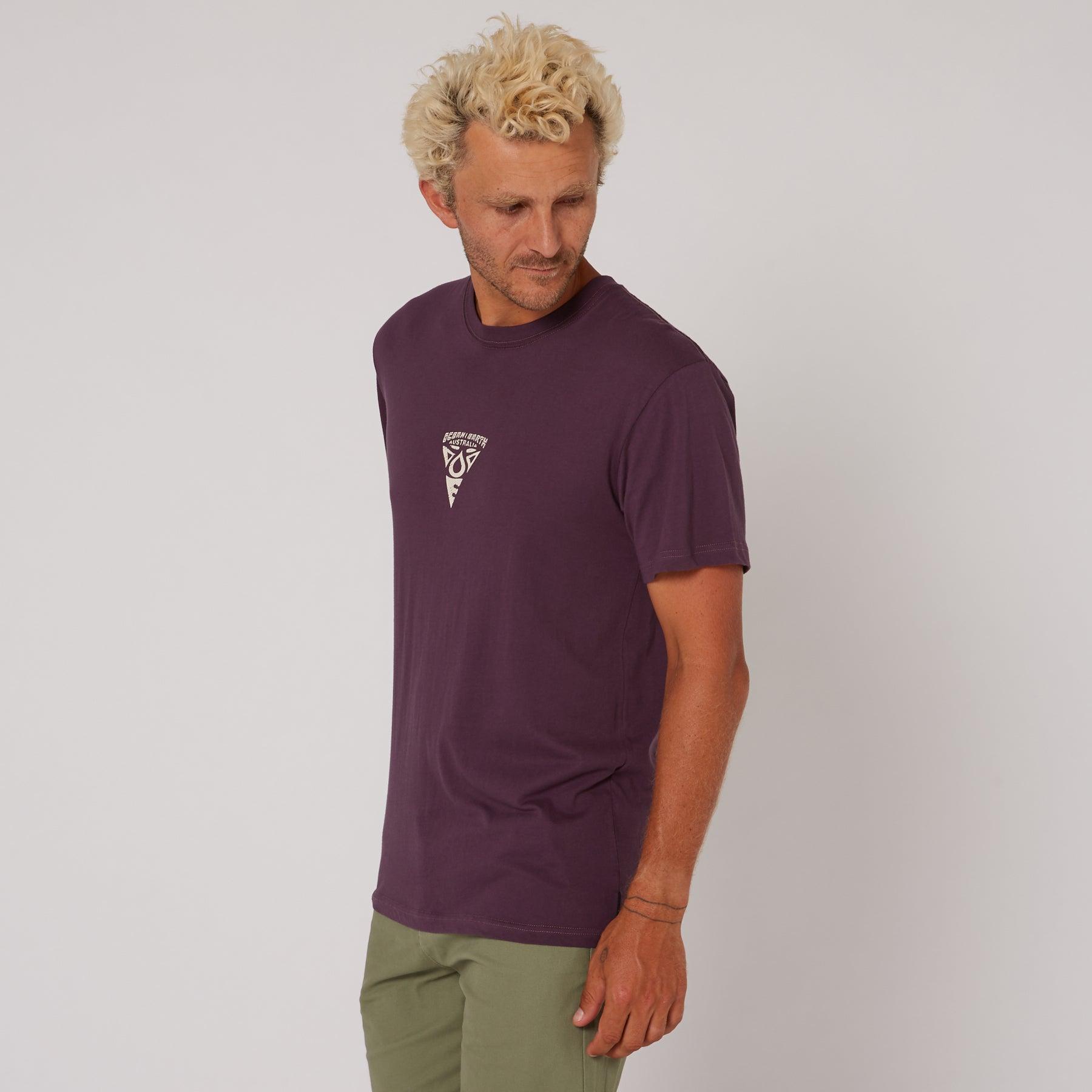 Rated F Tee - Plum