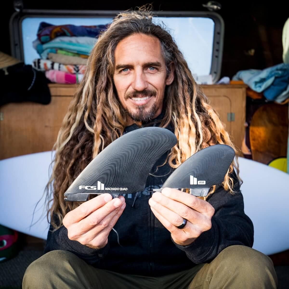 Surfboard Fin | FCS Rob Machado PG Quad Fins | Boardcave