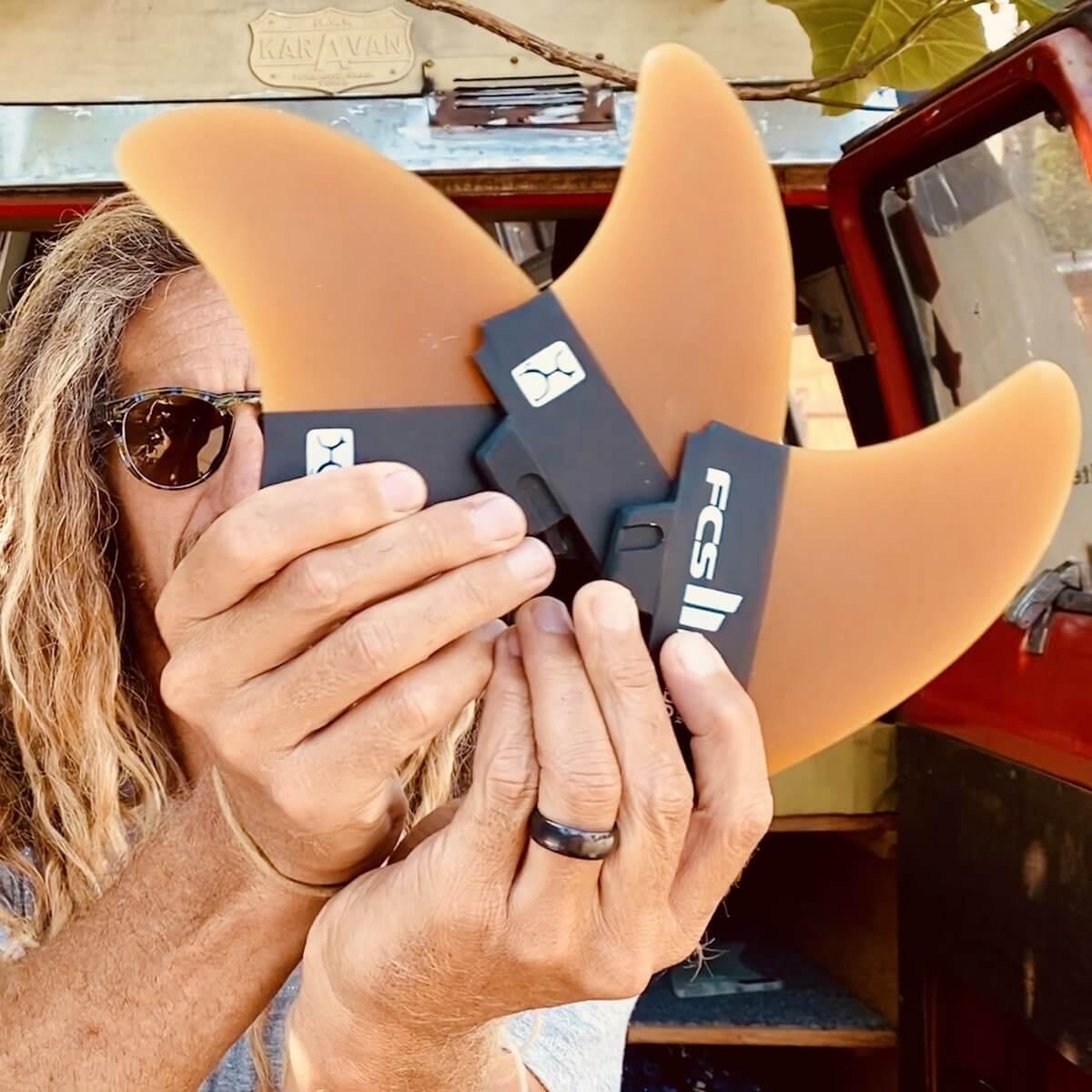 FCSII Rob Machado Tri-Keel Fins - L 4