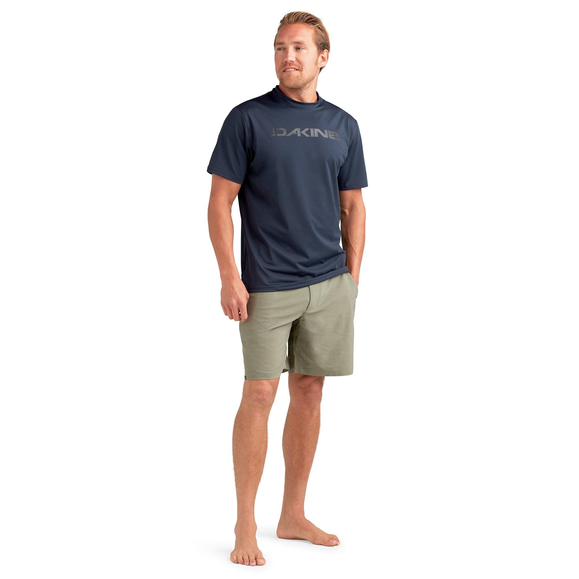 Roots Loose Fit Short Sleeve Rashguard Crew - Ink