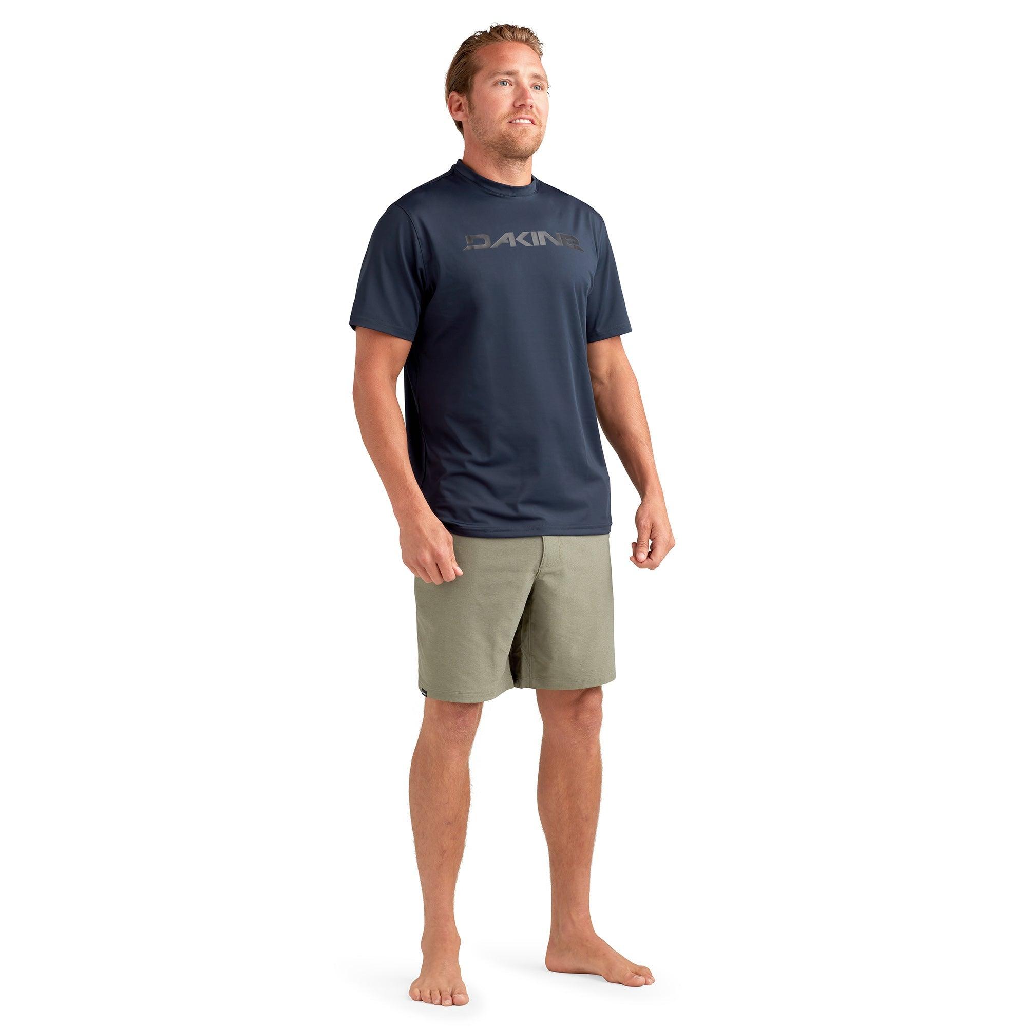 Roots Loose Fit Short Sleeve Rashguard Crew - Ink