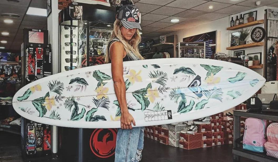 Roxy Egg Surfboard - FLORAL 
