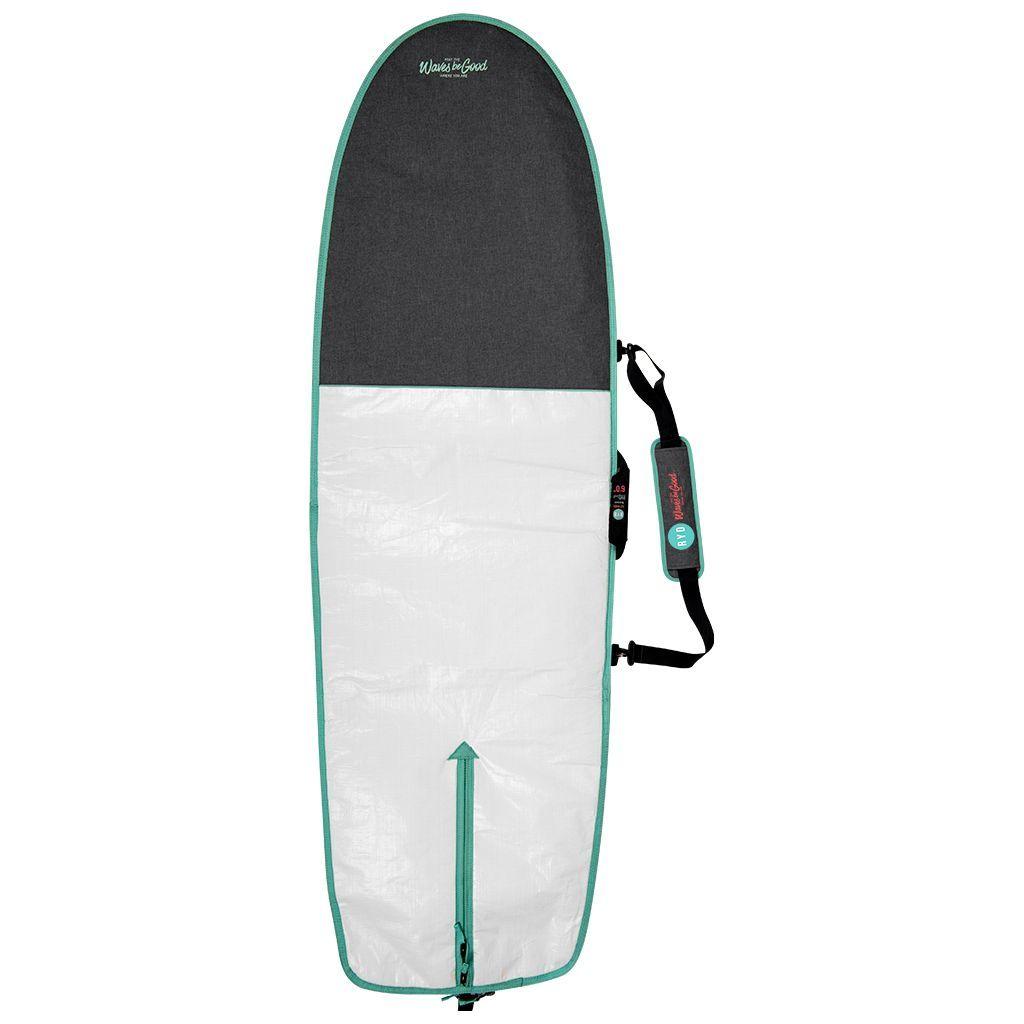 RYD Alt Simple Day Use Bag - White/Aqua