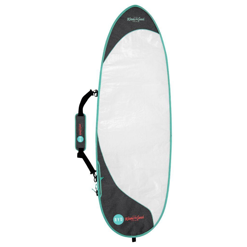 RYD True Simple Day Use Bag - White/Aqua - Front