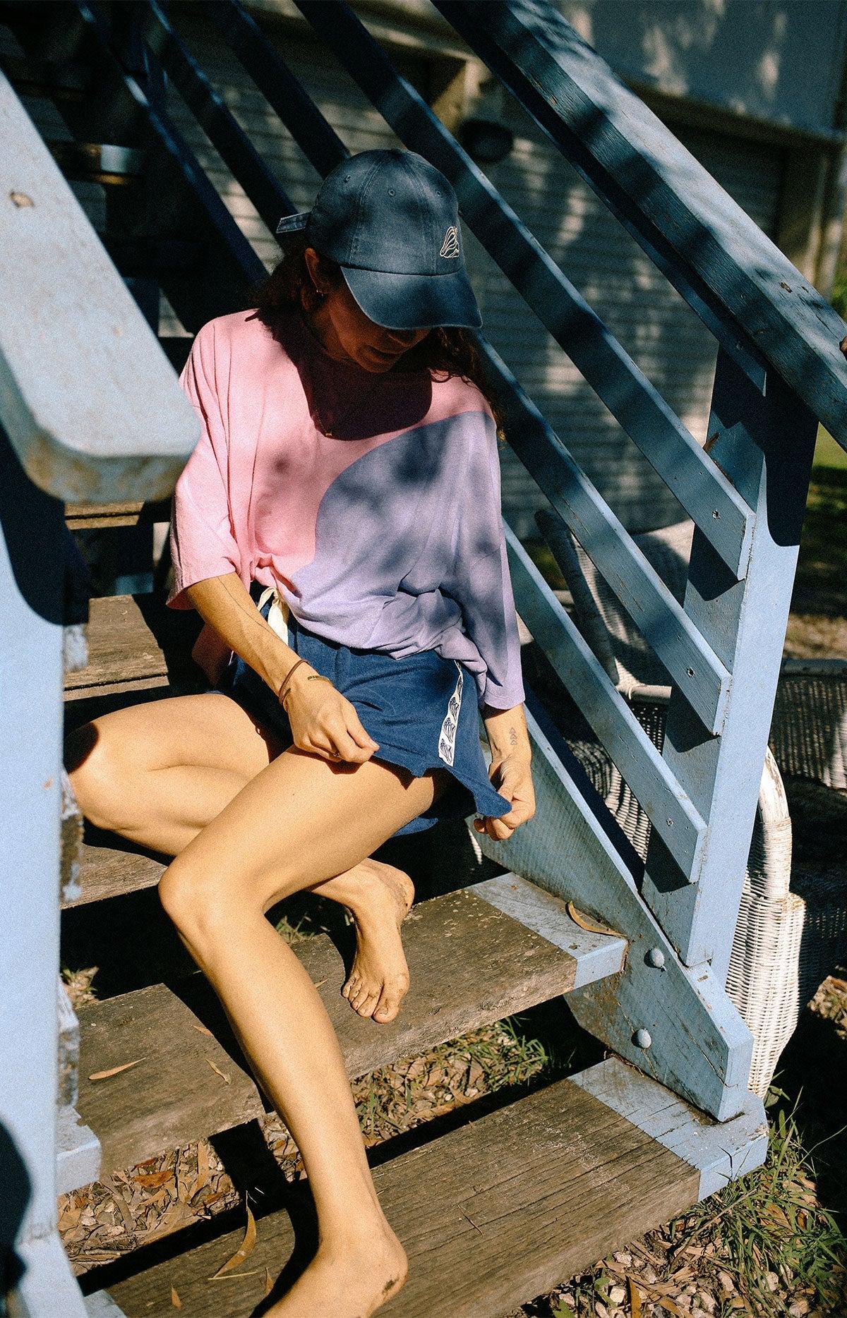 Lifestyle image on stairs