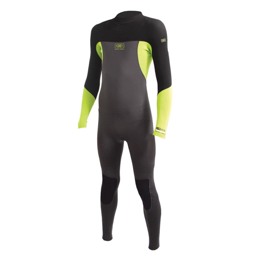 Ocean and Earth Boys Free Flex Back Zip Steamer 4/3mm