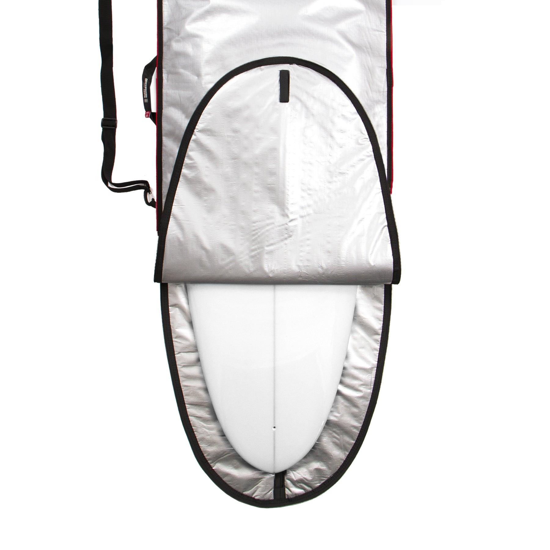 Barry Basic Longboard Cover - Black/Red 3