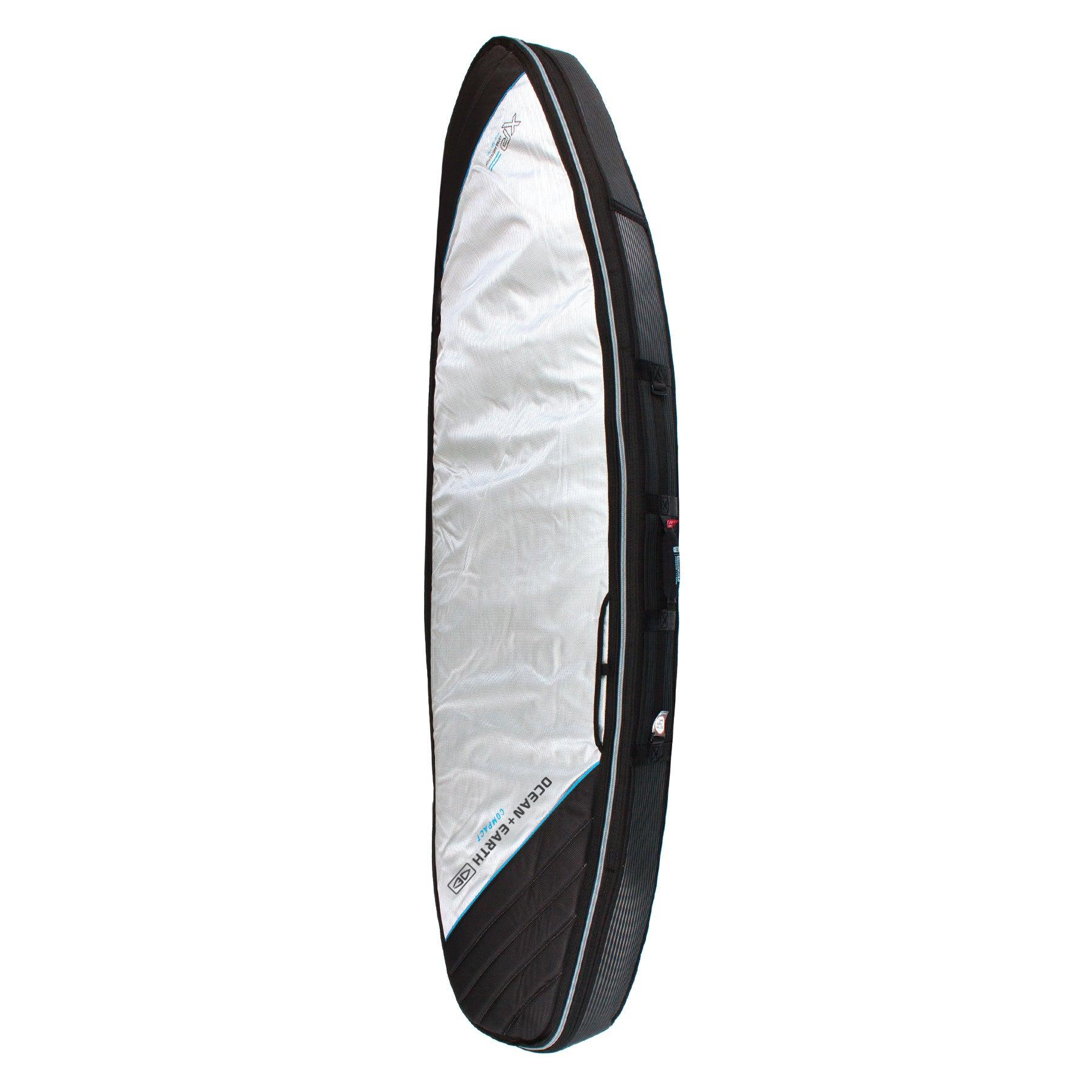 Triple Compact Shortboard Cover - Silver 2